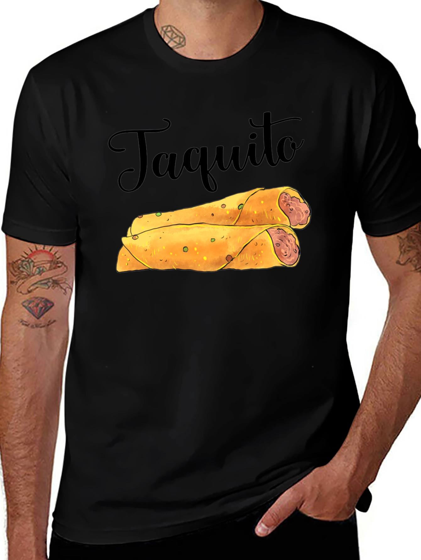 Taquito Graphic Tee - Foodie T-Shirt