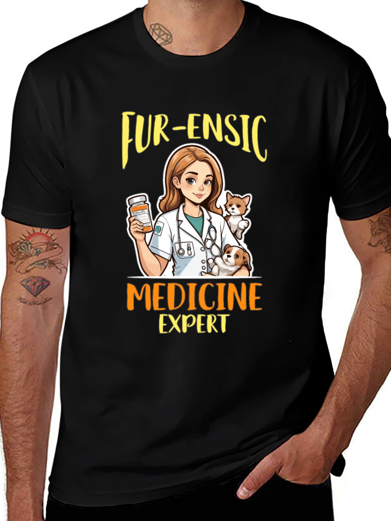 Fur-ensic Medicine Expert T-Shirt