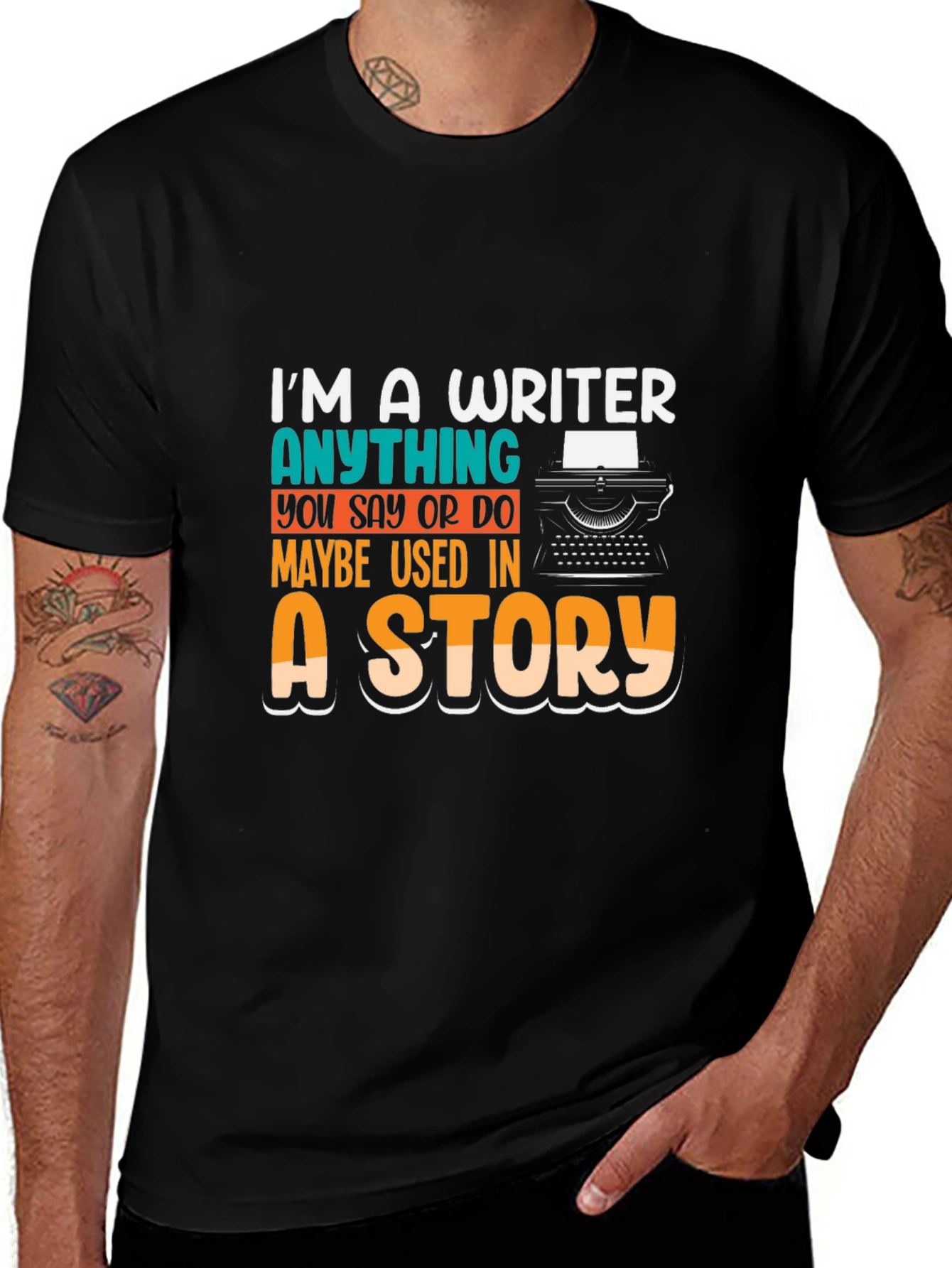 Variant 20 of Writer Novelty Graphic T-Shirt