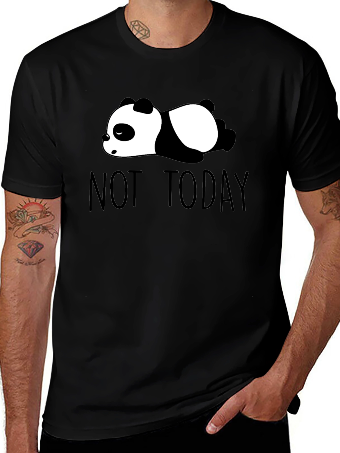 Not Today Panda T-Shirt