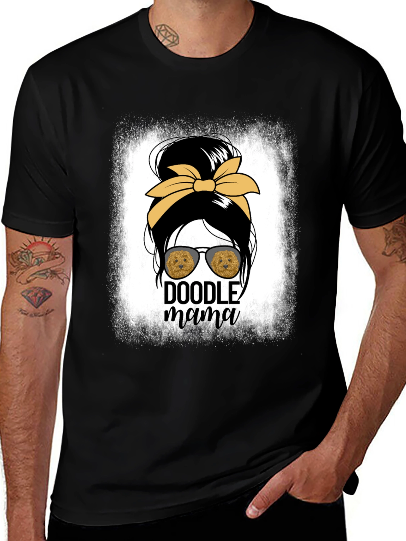 Doodle Mama Graphic Tee - Trendy Casual Style