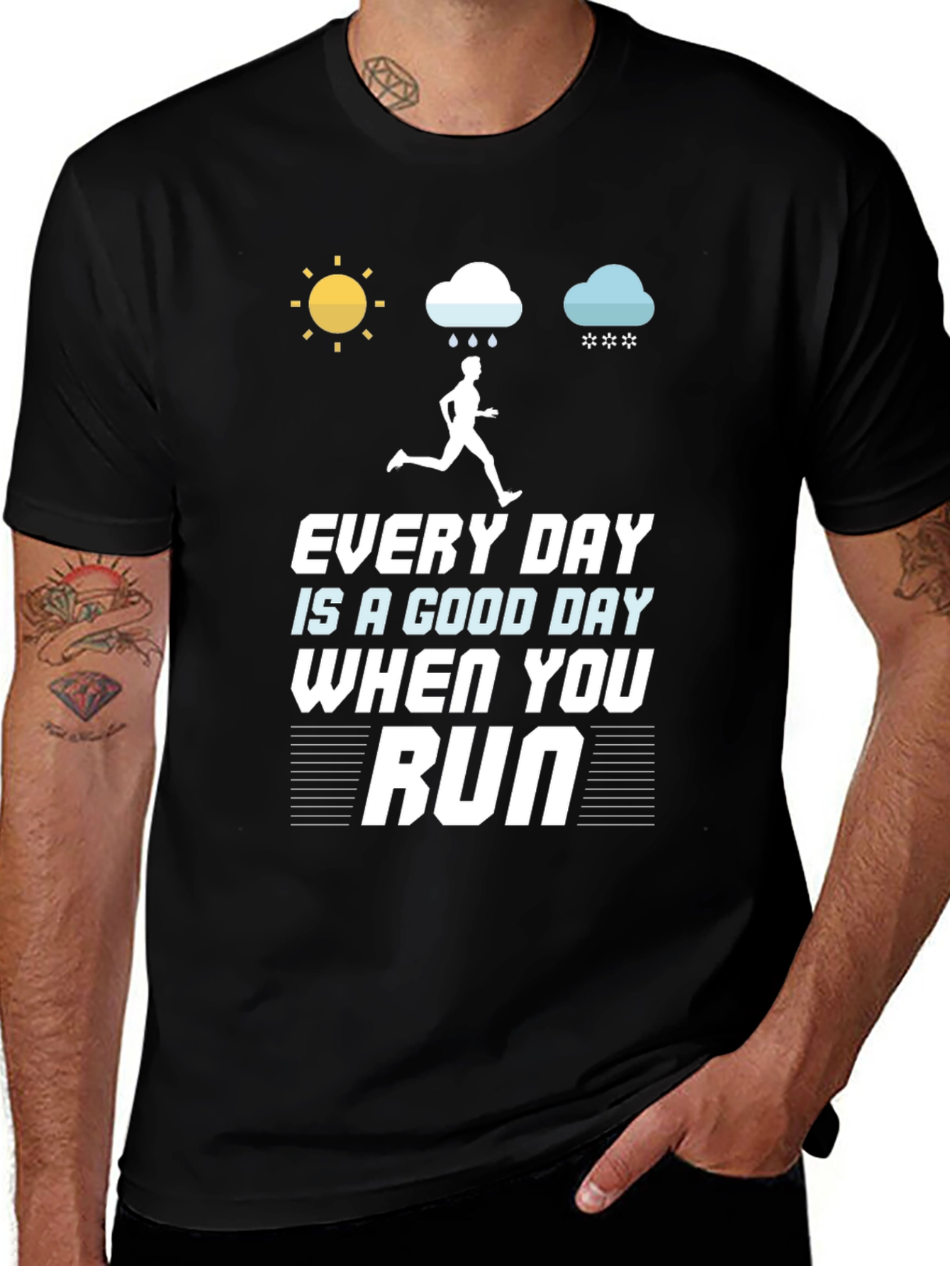 Variant 6 of Every Day is a Good Day When You Run T-Shirt
