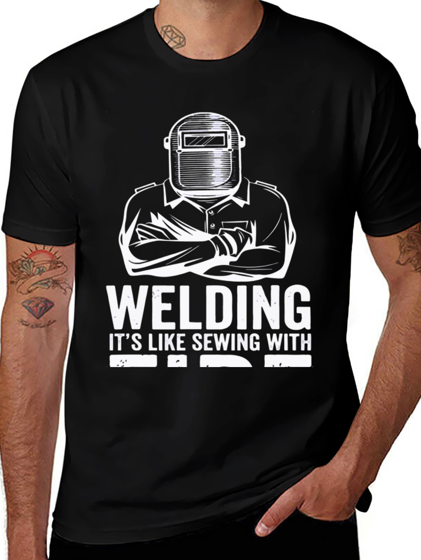 Welding T-Shirt: Like Sewing With Fire