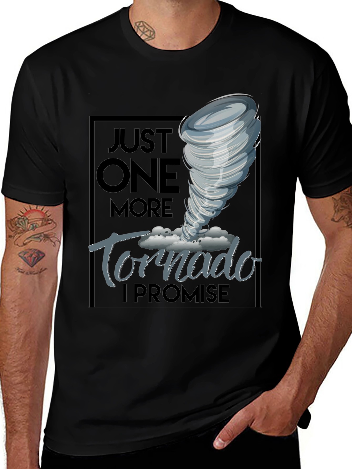 Variant 28 of Just One More Tornado T-Shirt