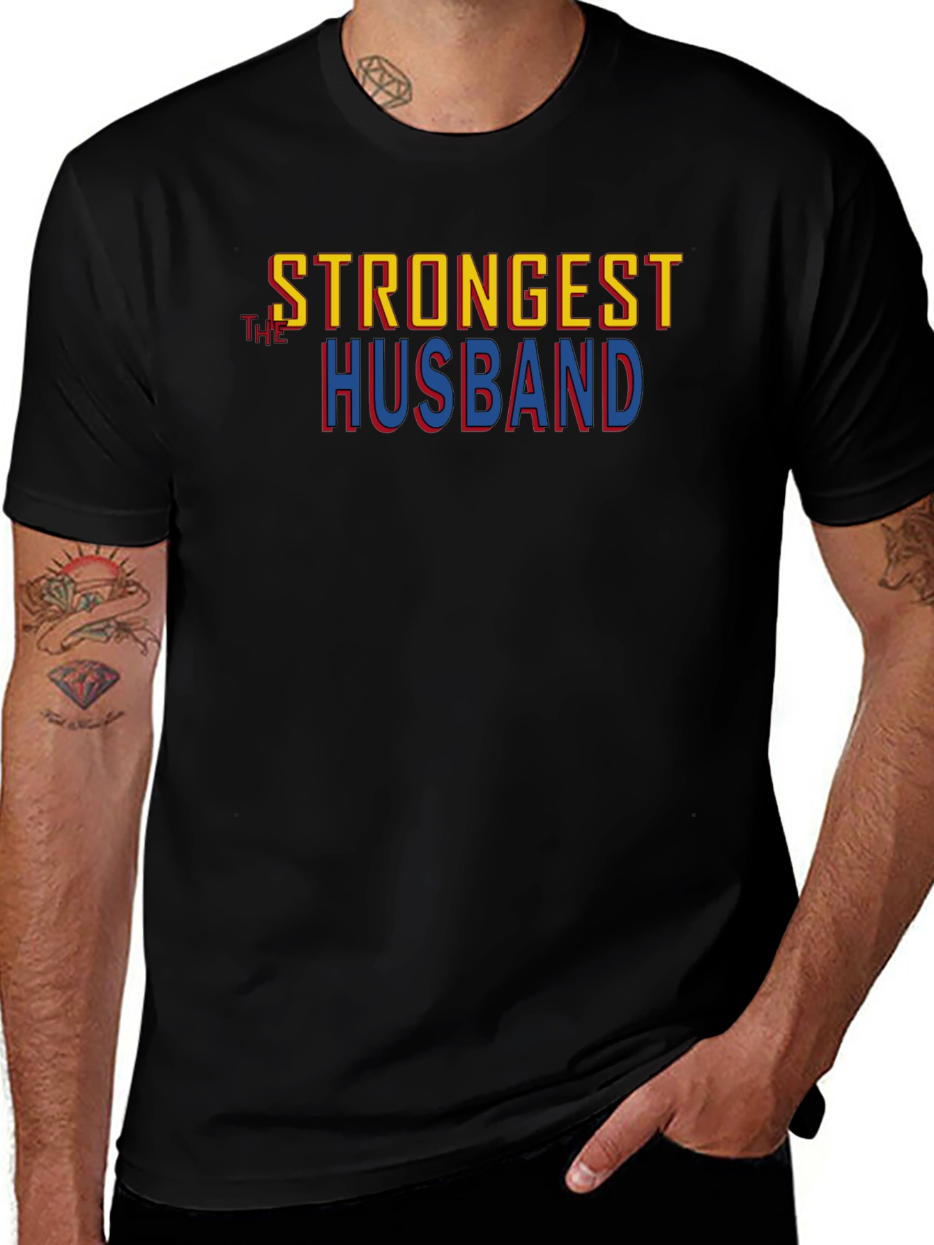 Variant 21 of Strongest Husband Graphic T-Shirt