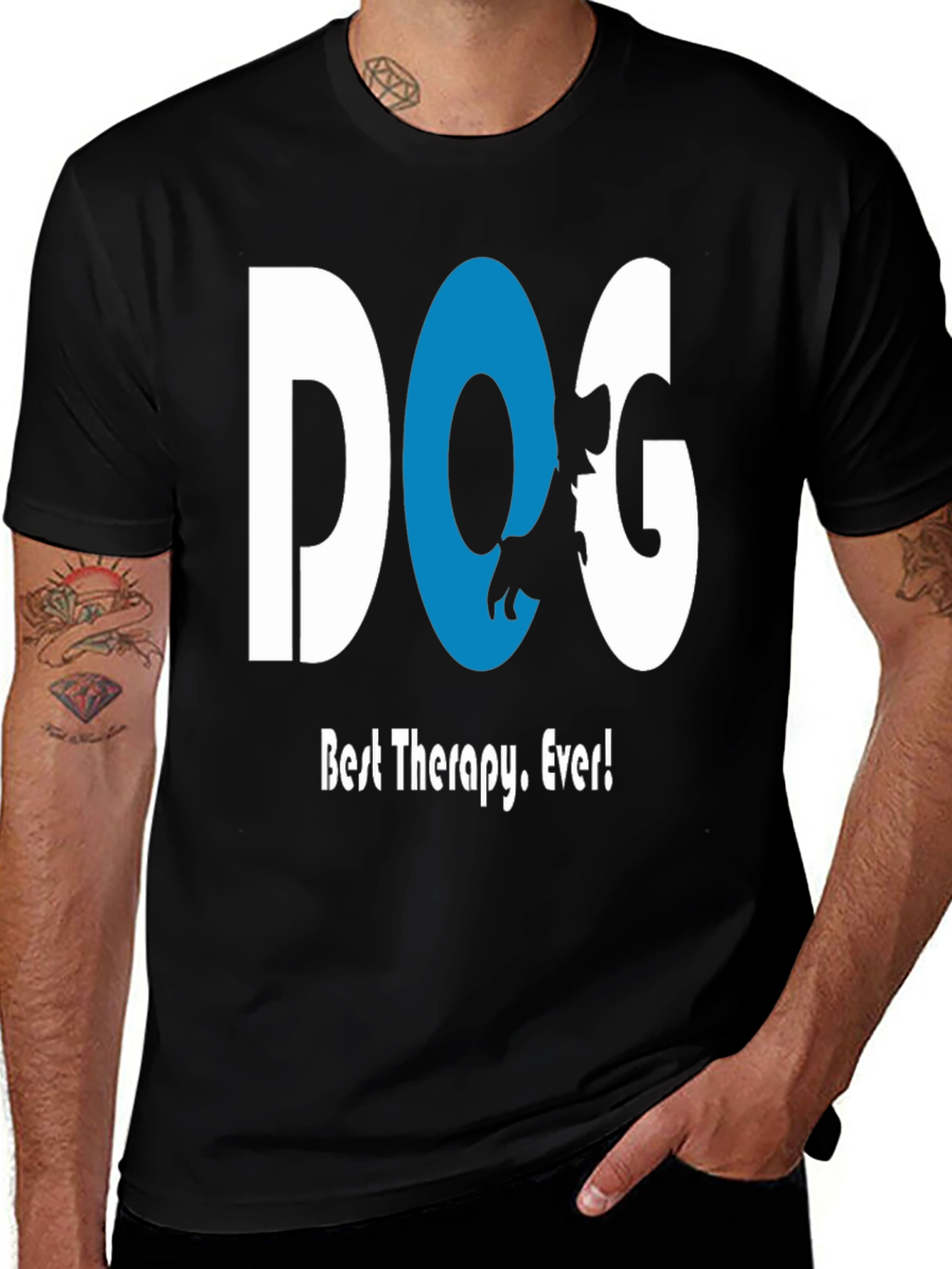 Variant 2 of Dog Best Therapy Ever! T-Shirt