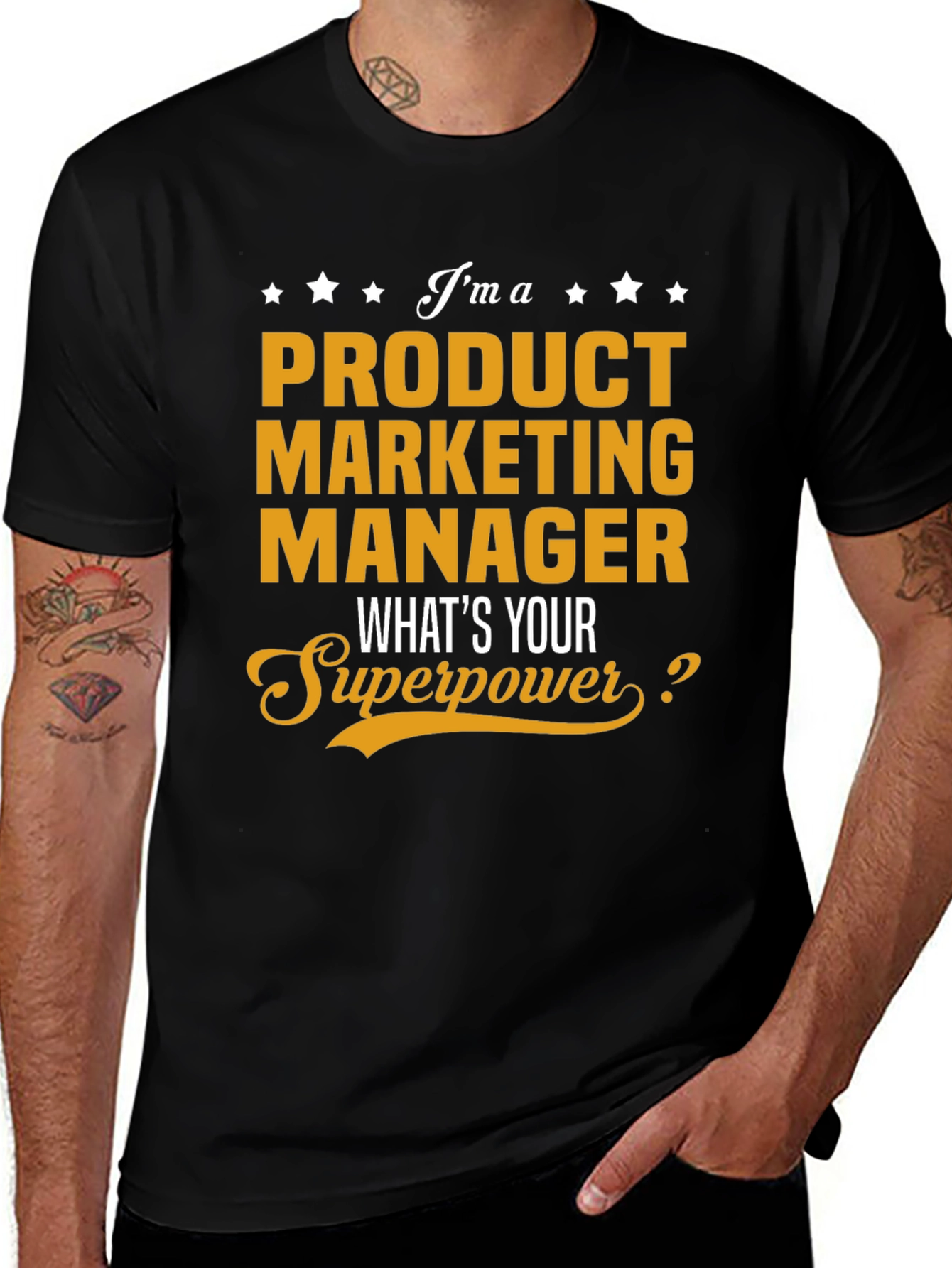 Variant 10 of Product Marketing Manager Superpower T-Shirt