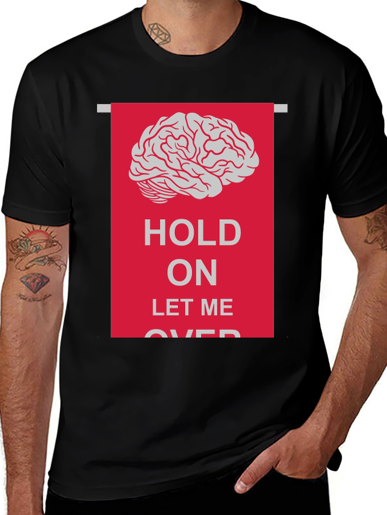 Variant 19 of Hold On Let Me Overthink T-Shirt