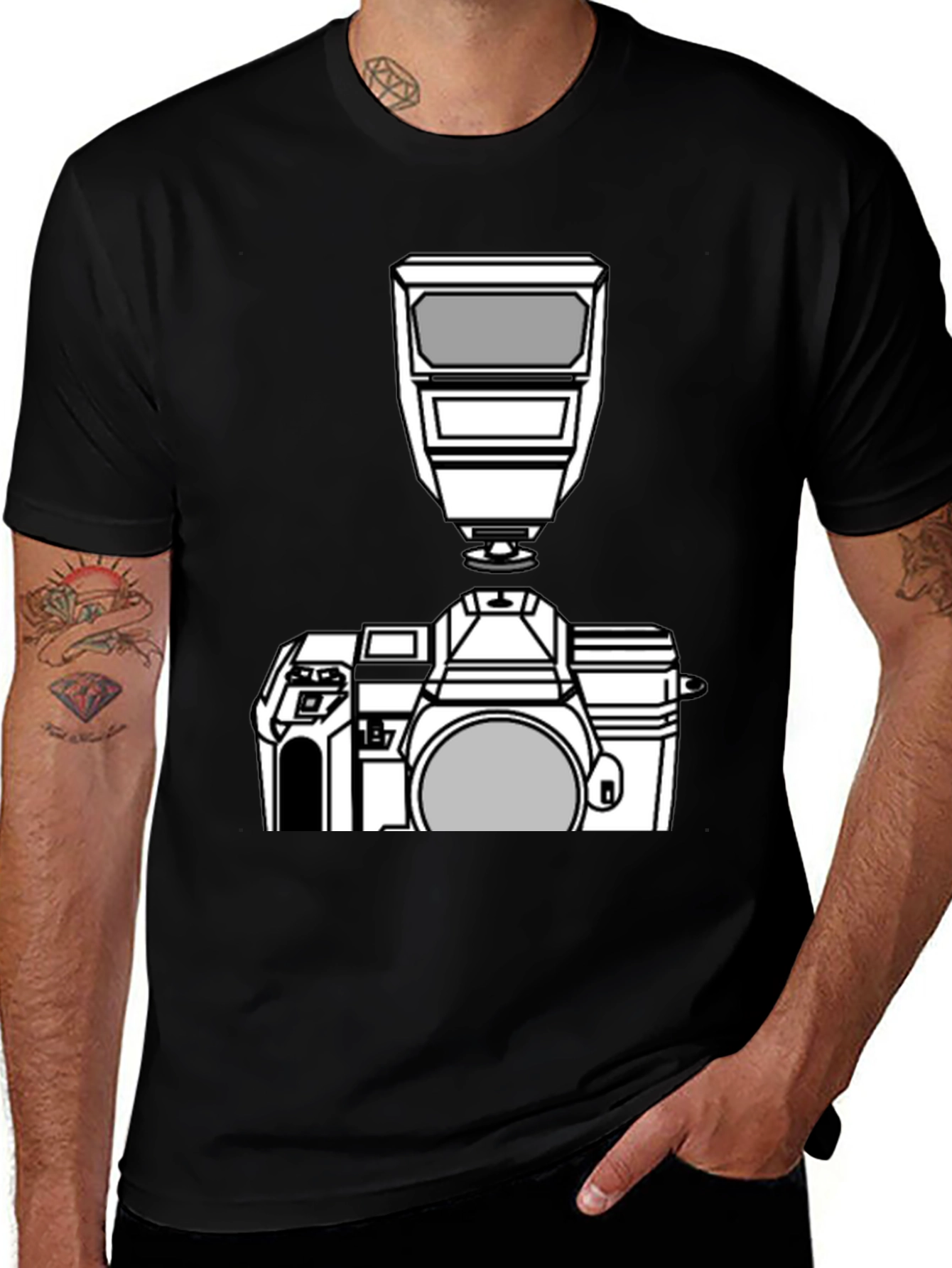 Variant 18 of Camera Graphic T-Shirt - Photographer Tee