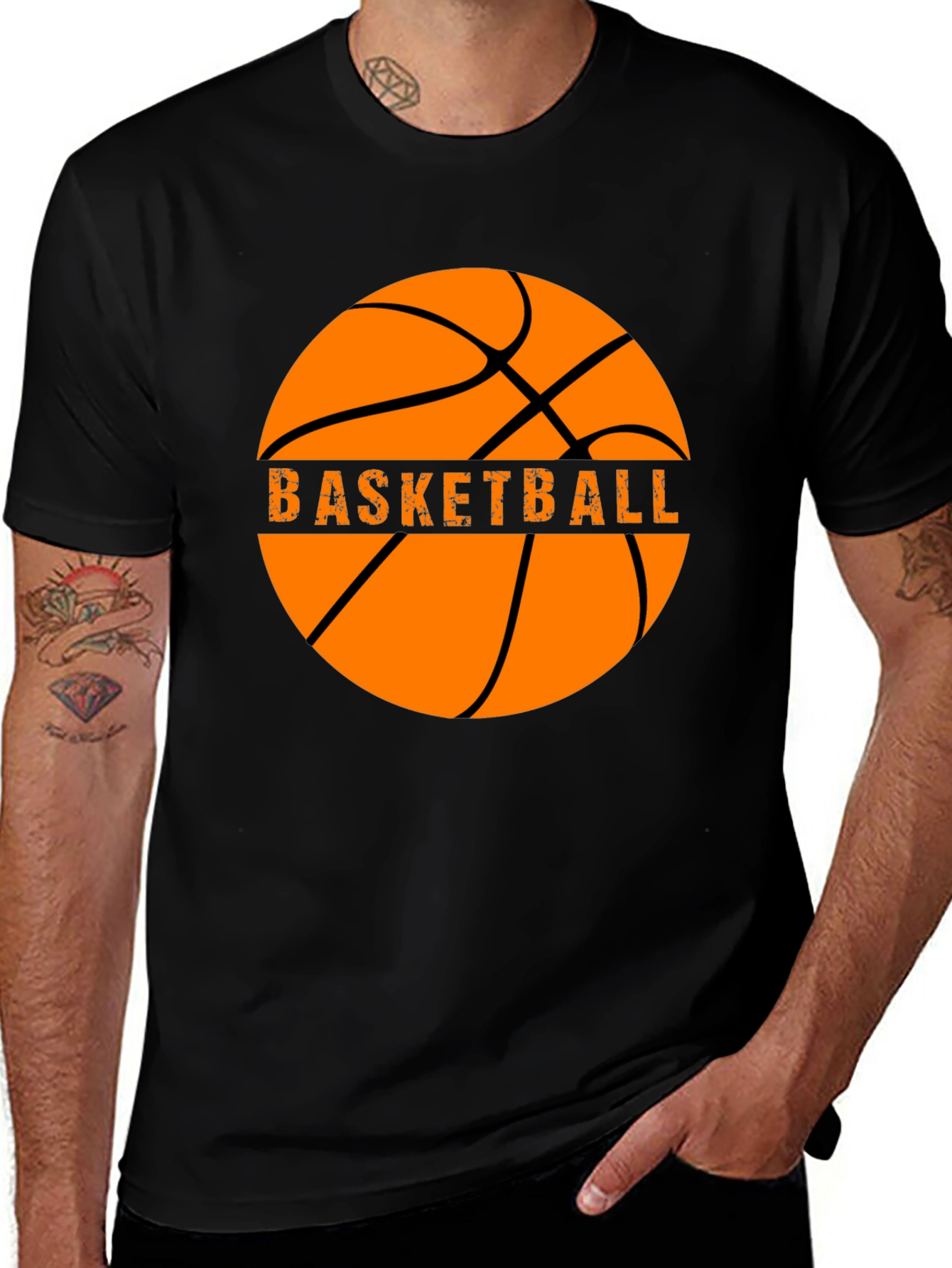 Variant 13 of Basketball Graphic Tee - Stylish Sports T-Shirt