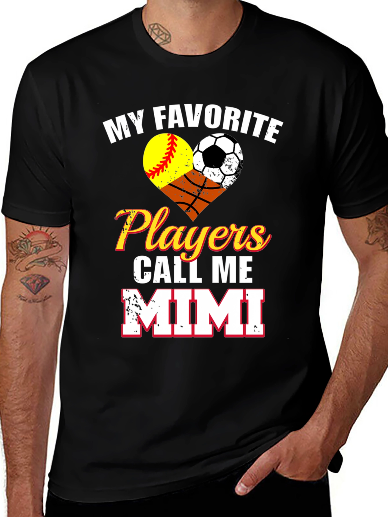 My Favorite Players Call Me Mimi T-Shirt