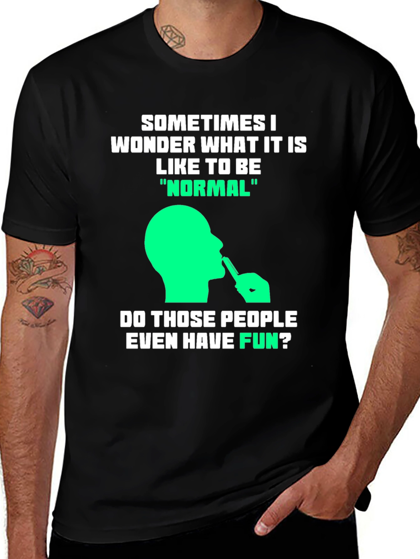 Variant 8 of Sometimes I Wonder What It's Like Tee
