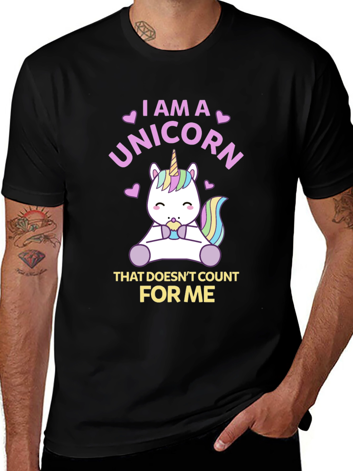 Variant 14 of I Am a Unicorn T-Shirt - Cute Graphic Tee