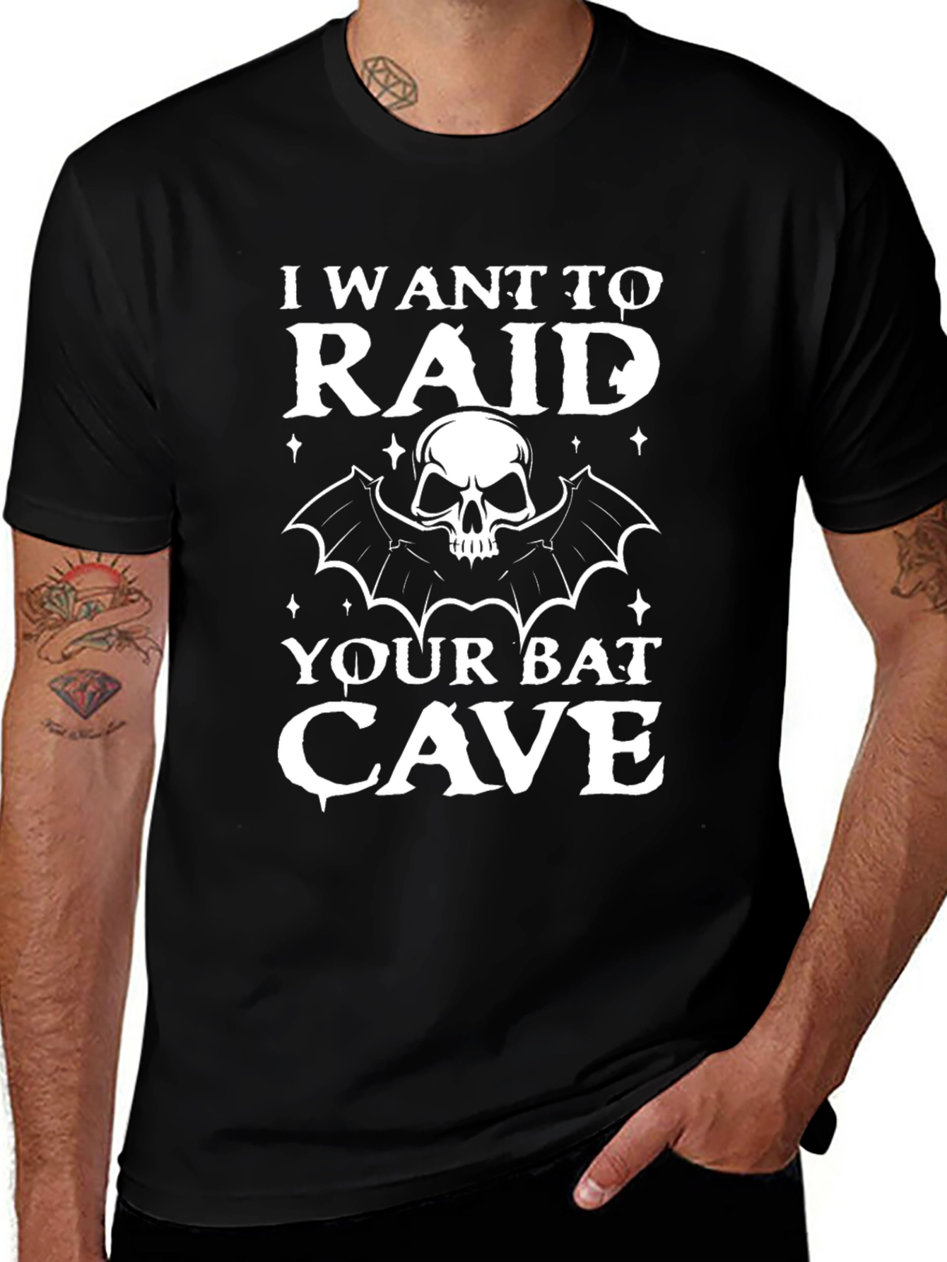 I Want to Raid Your Bat Cave T-Shirt