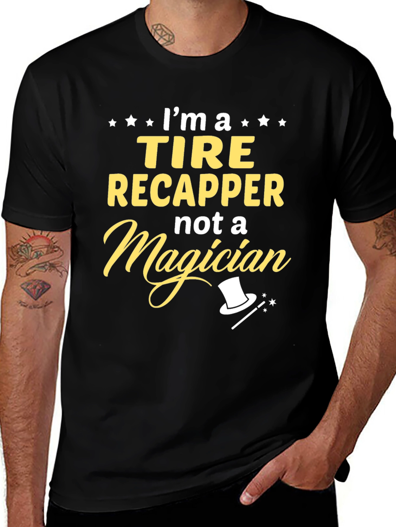 Variant 30 of Tire Recapper T-Shirt - Funny Job Pride Tee