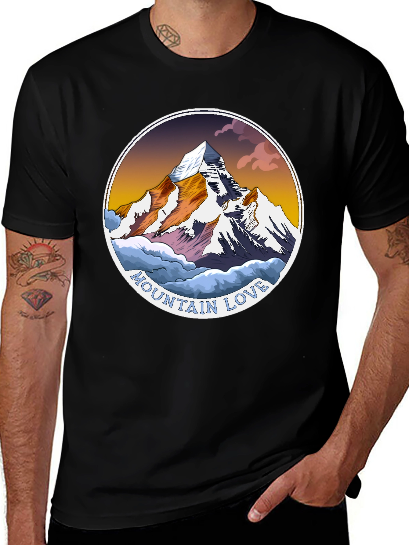 Variant 8 of Mountain Love Graphic T-Shirt - Adventure Ready