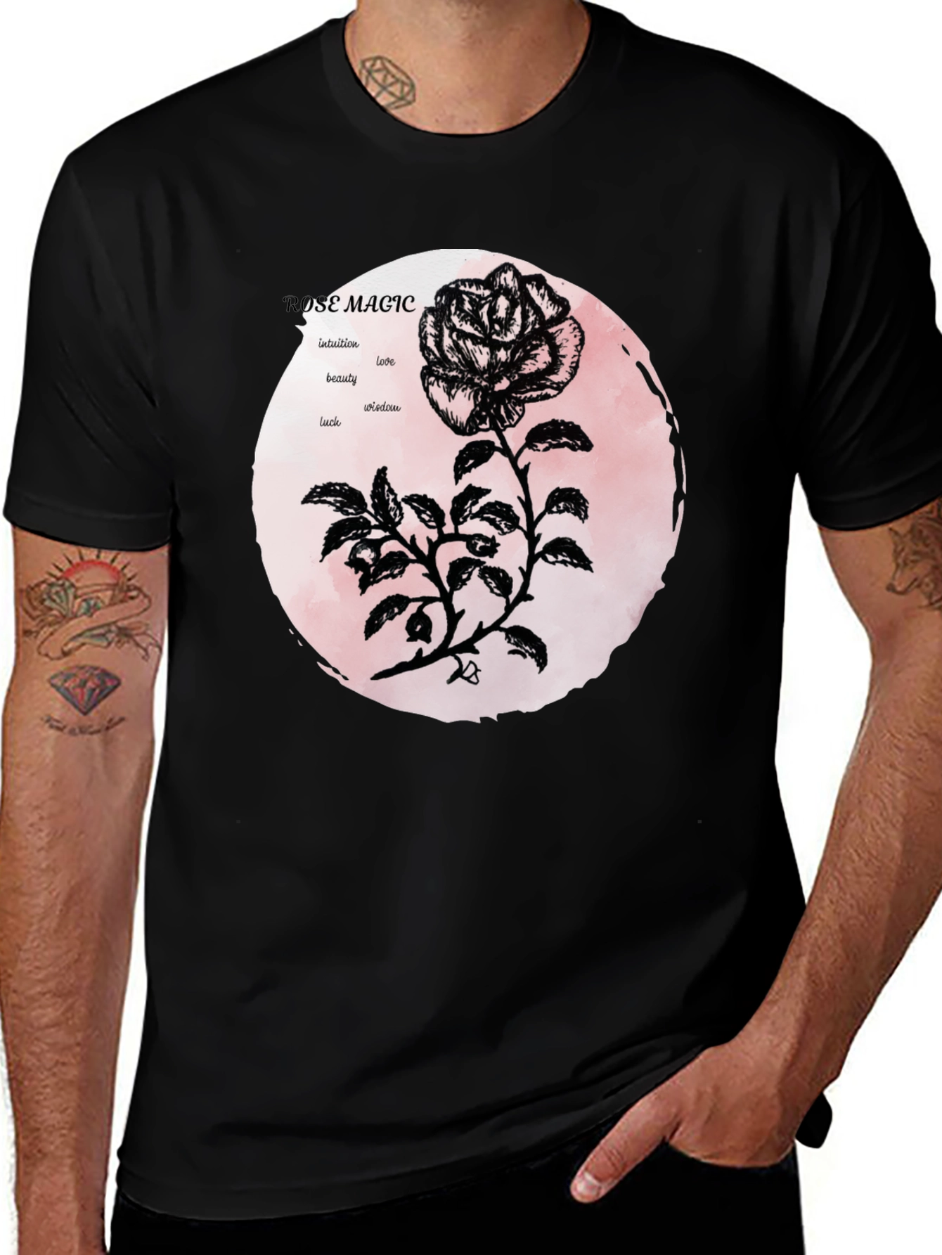 Variant 15 of Rose Magic Graphic Tee