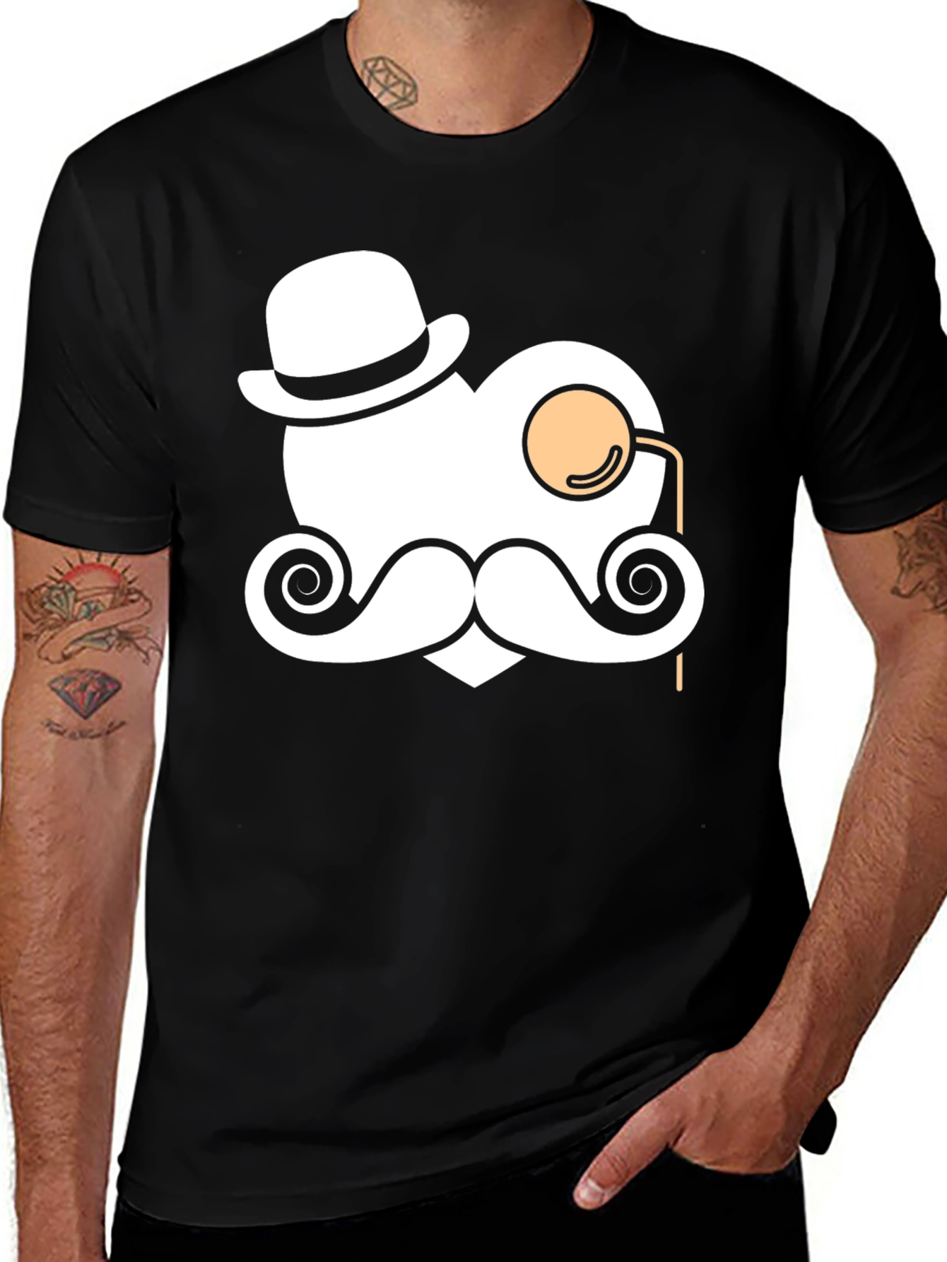 Variant 6 of Gentleman Egg T-Shirt - Funny Whimsical Graphic Tee