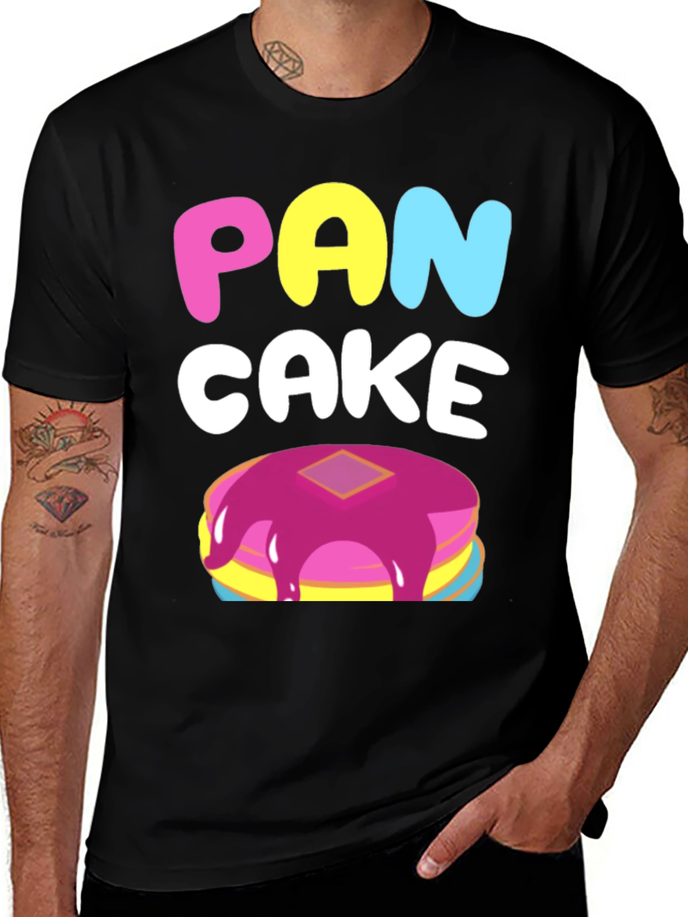 Variant 2 of Pan Cake Graphic T-Shirt - Unisex
