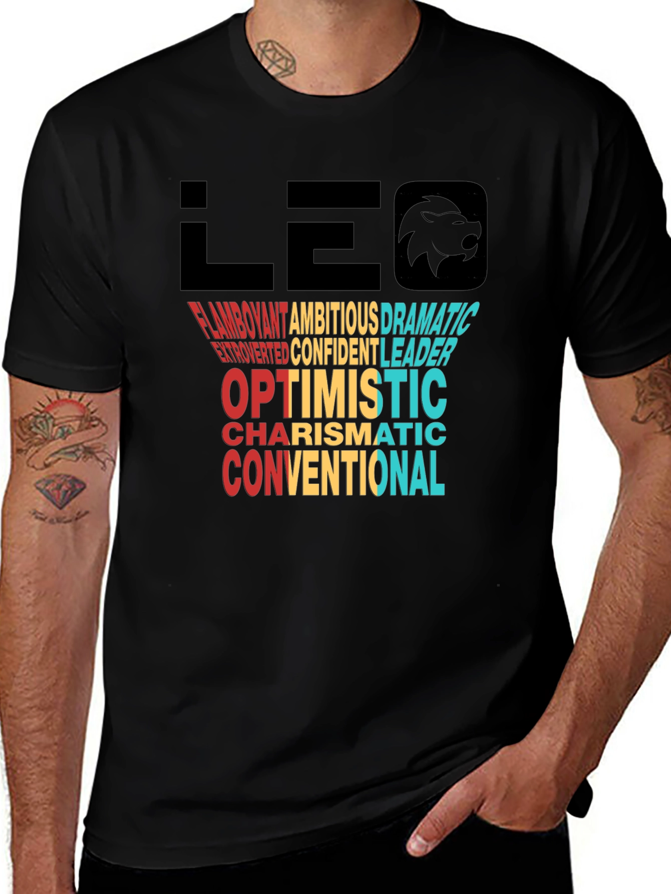 LEO Zodiac Sign T-Shirt, Birthday Gift