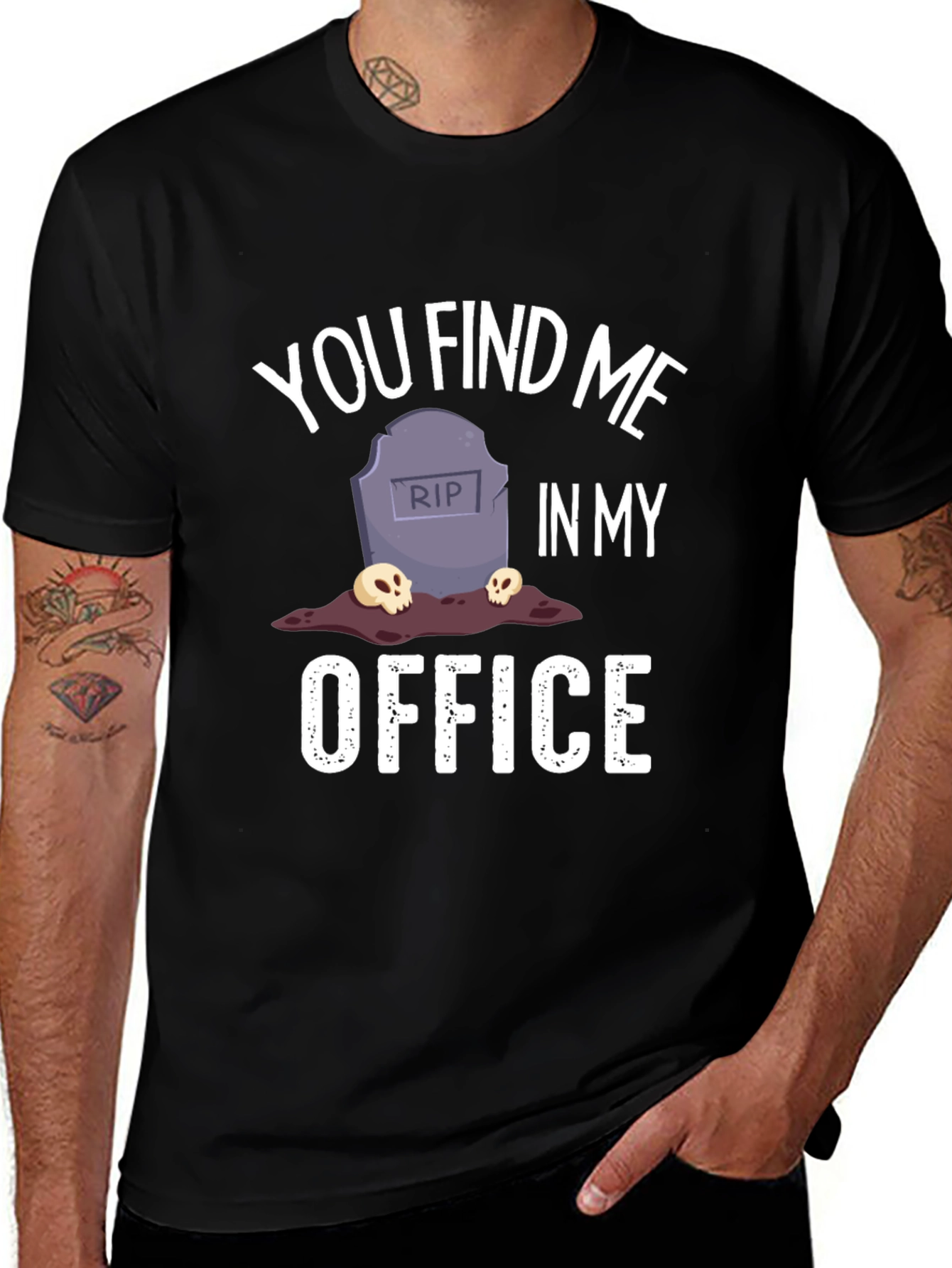 Variant 18 of You Find Me In My Office Graphic T-Shirt