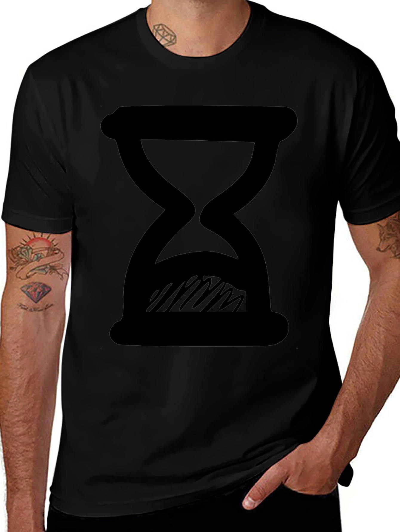 Variant 4 of Hourglass Graphic Tee - Timeless Design, Classic Fit