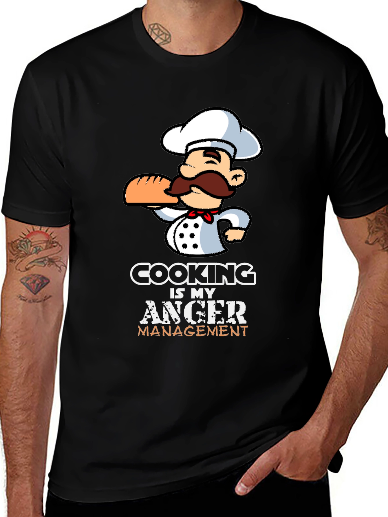 Variant 15 of Cooking is My Anger Management Graphic T-Shirt
