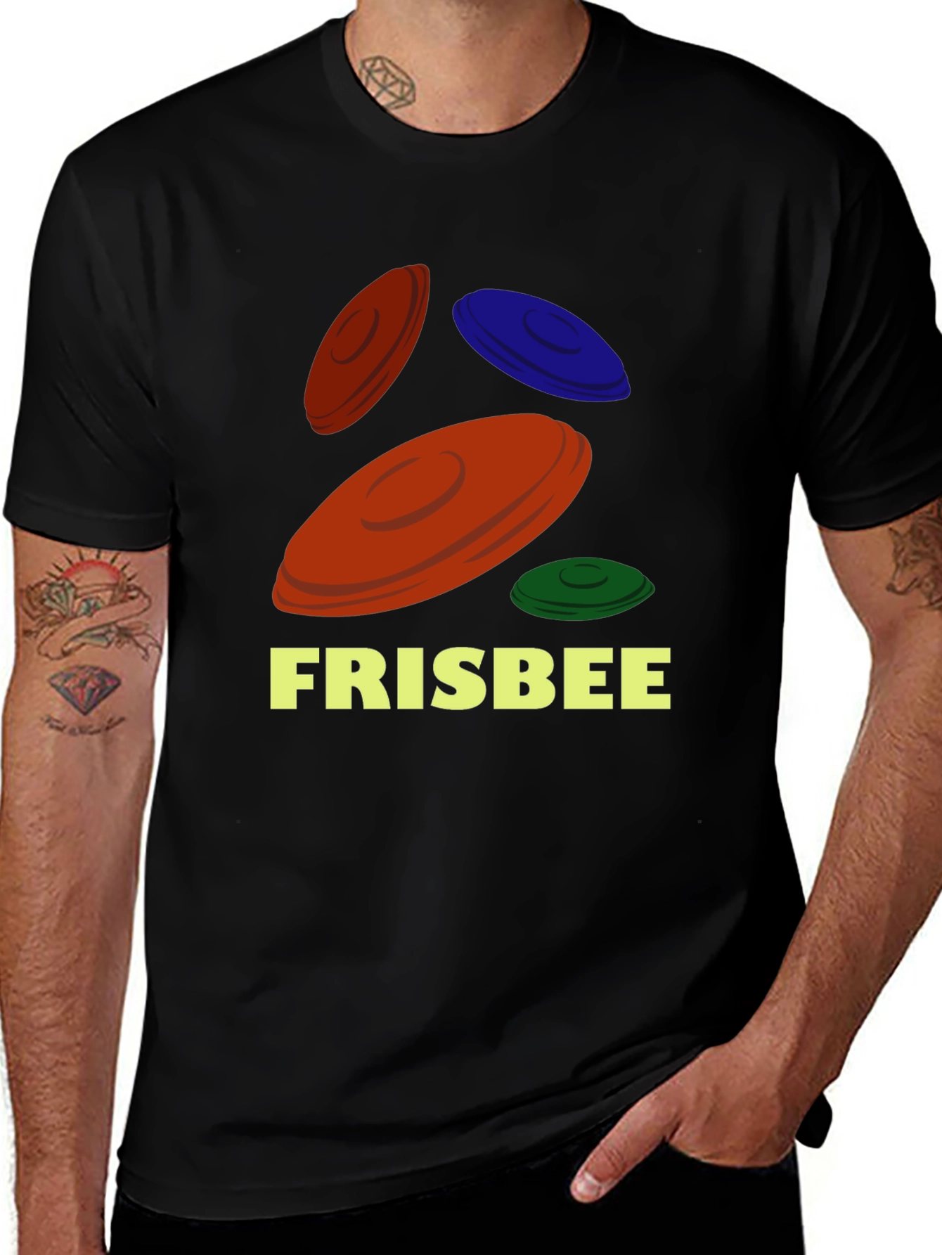 Frisbee Graphic T-Shirt