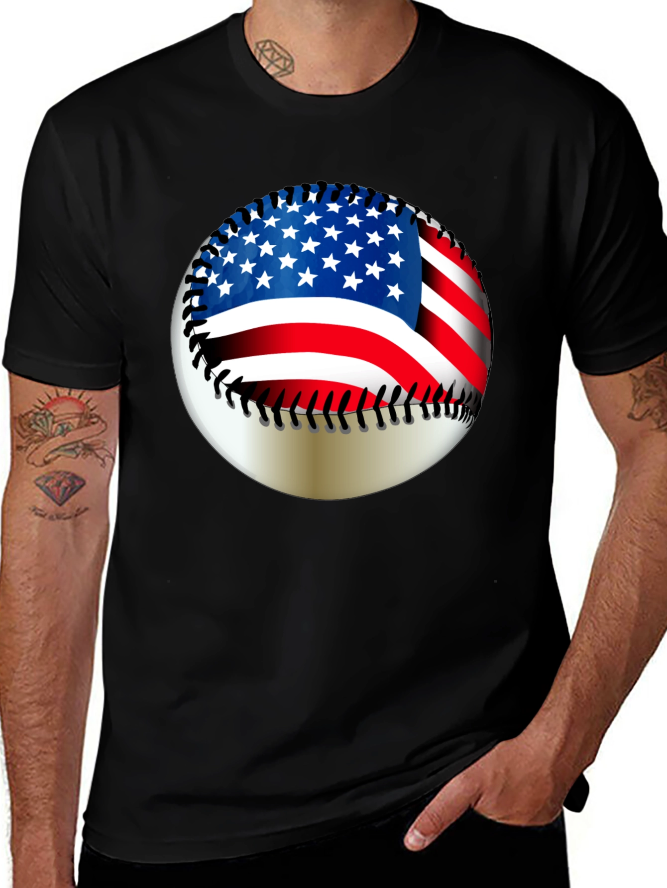 Variant 30 of USA Baseball T-Shirt