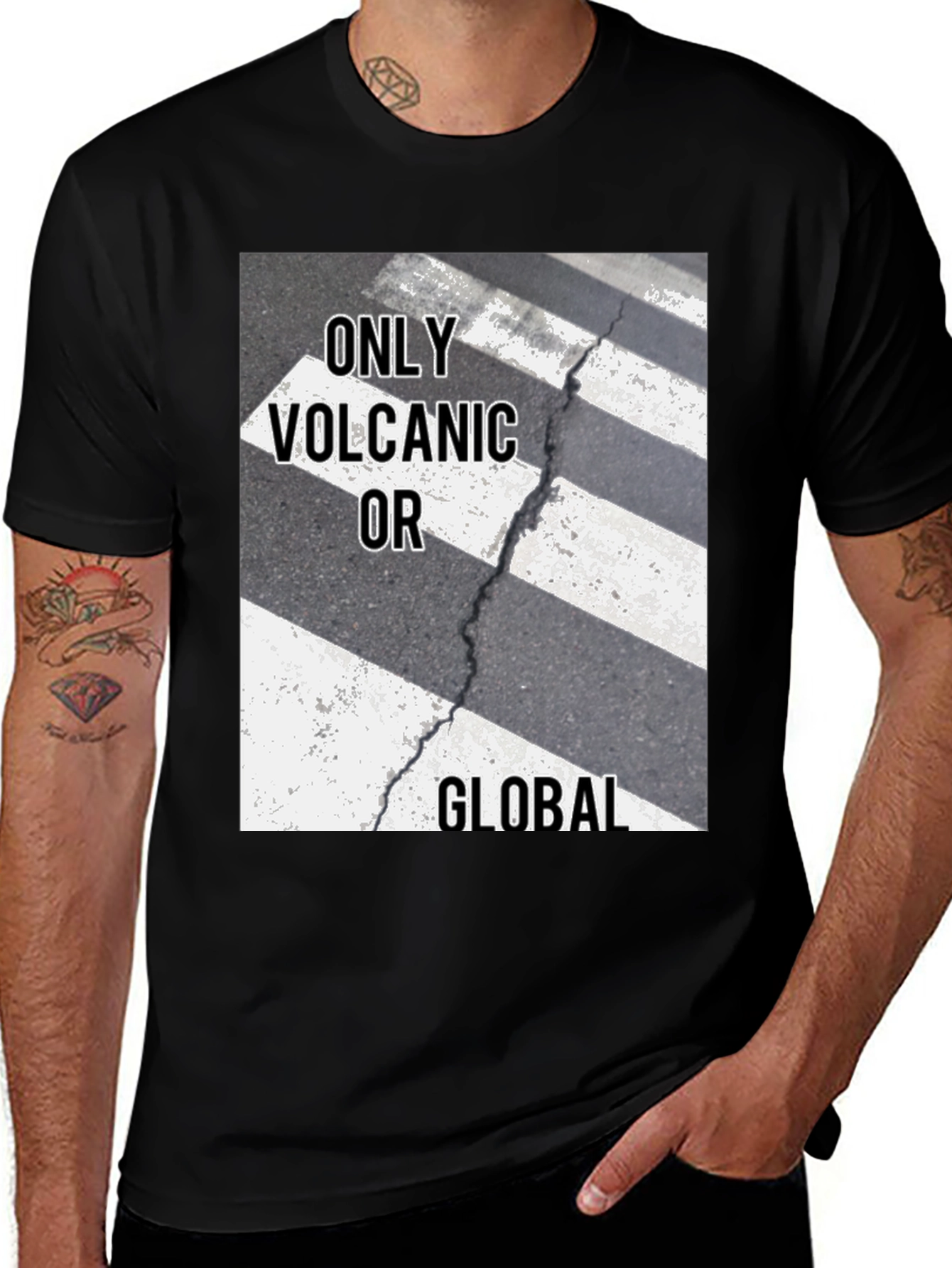 Variant 3 of Volcanic or Global T-Shirt