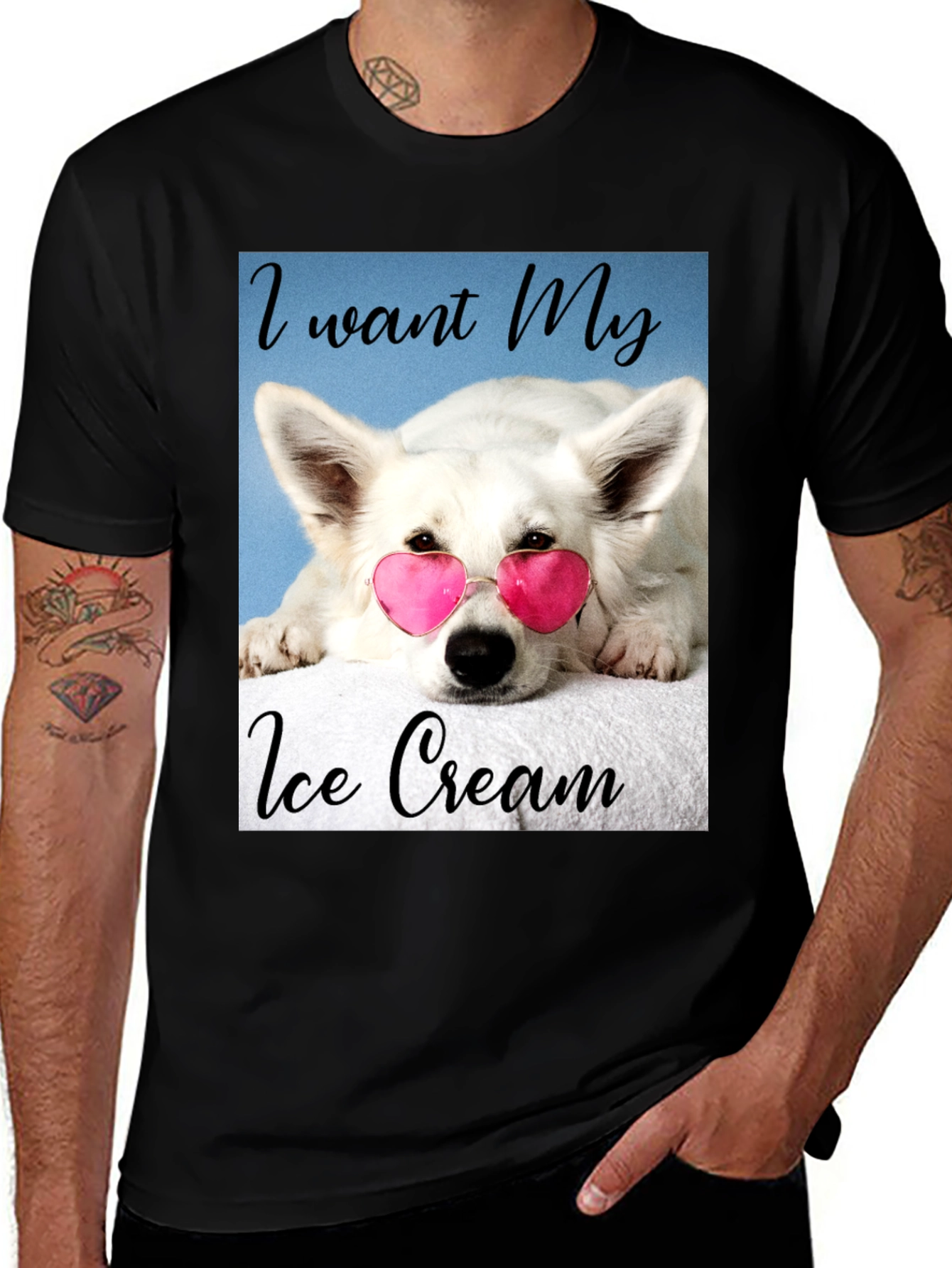 Variant 27 of Dog Ice Cream T-Shirt