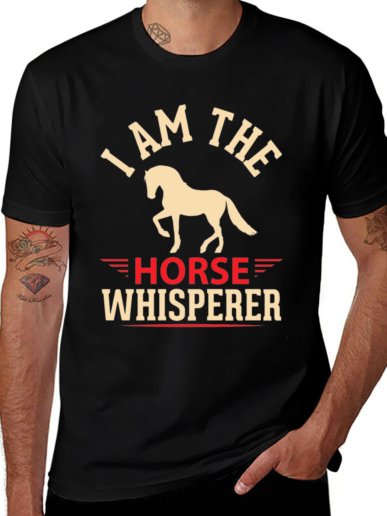 Variant 12 of I Am The Horse Whisperer Graphic T-Shirt