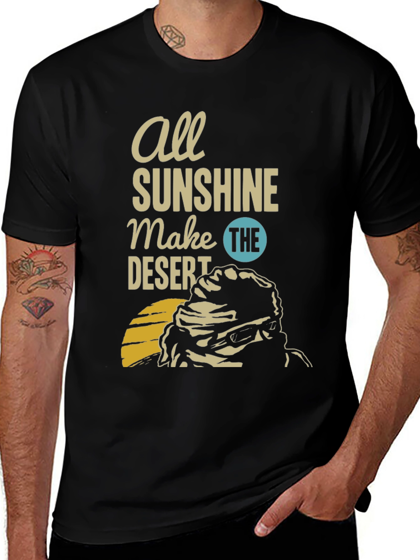 Variant 12 of Sunshine Desert Graphic Tee