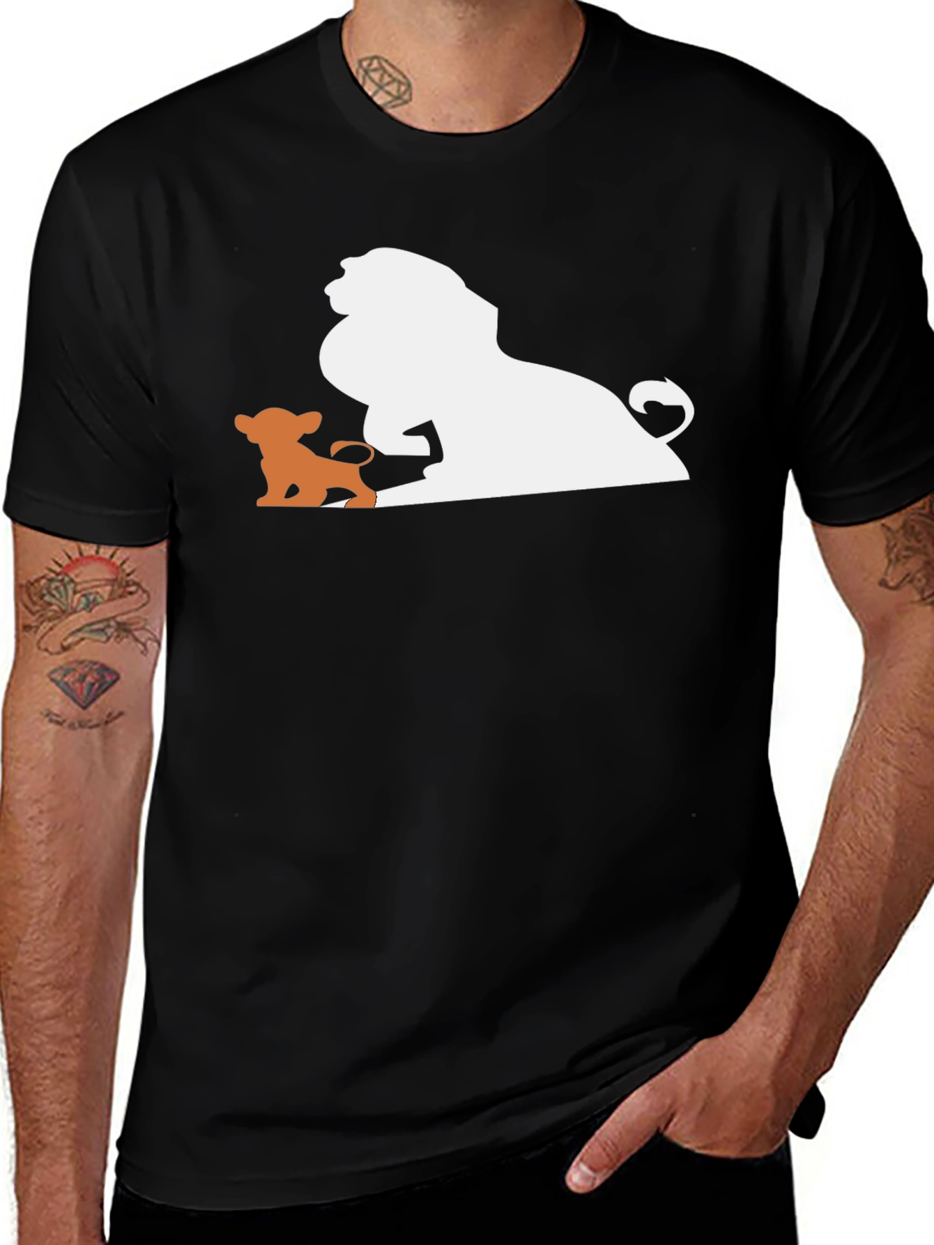 Variant 14 of Lion King Silhouette T-Shirt