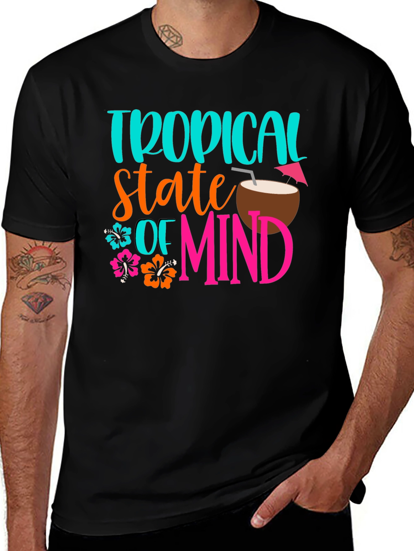 Variant 29 of Tropical State of Mind Graphic Tee