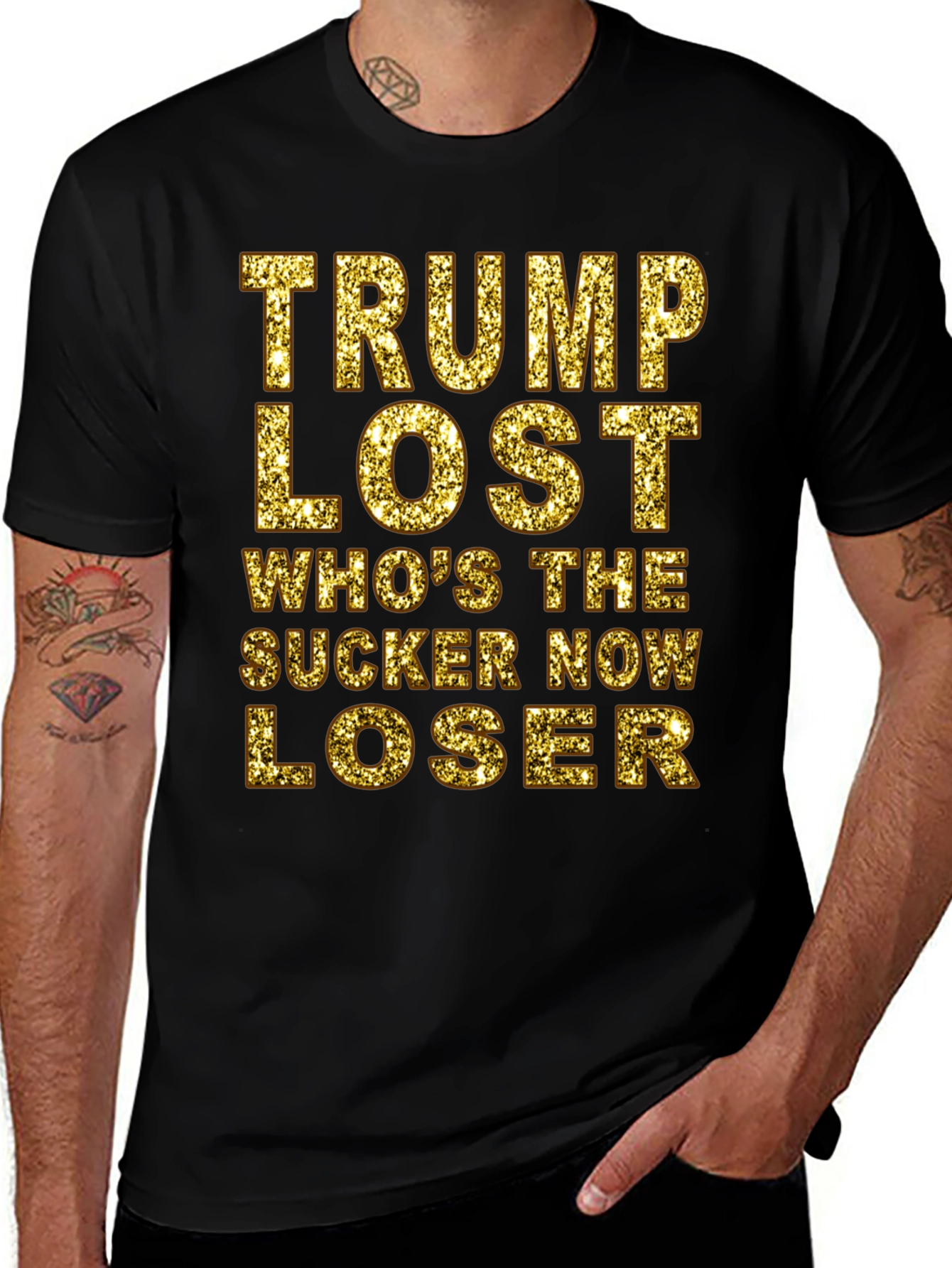Trump Lost T-Shirt - Who's the Sucker Now Loser
