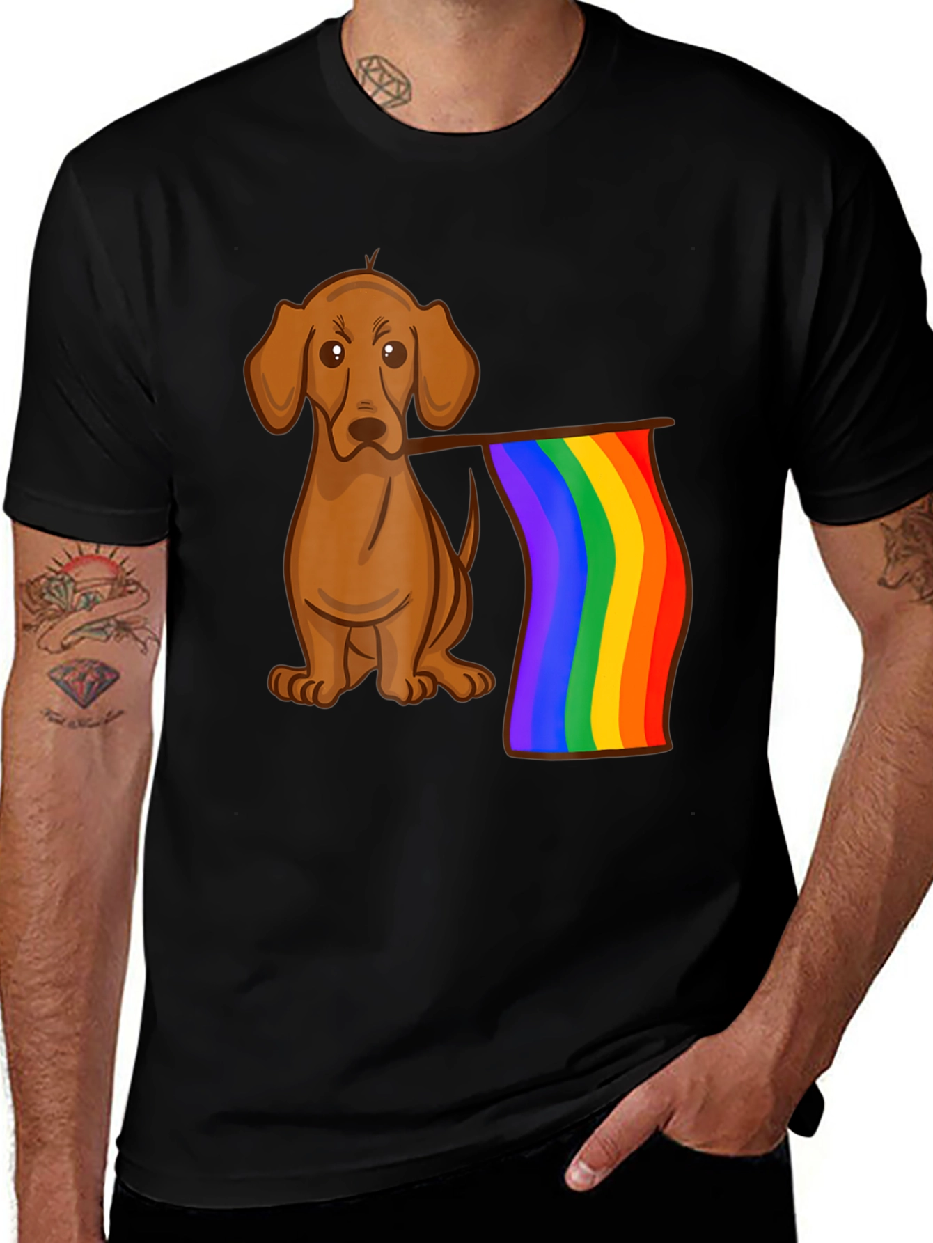 Variant 2 of Dachshund Pride T-Shirt