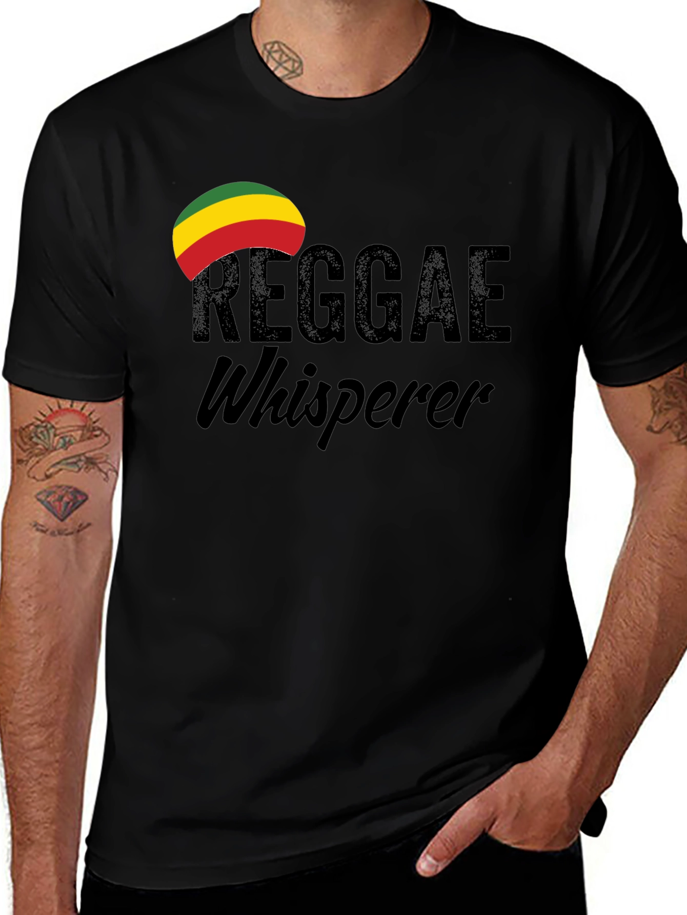 Variant 4 of Reggae Whisperer Graphic T-Shirt