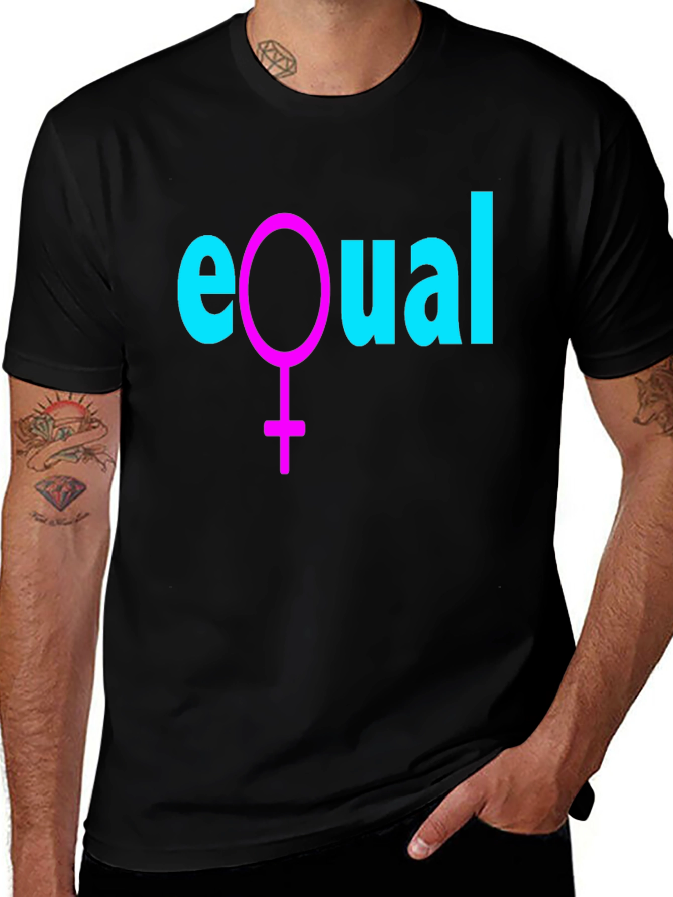 Variant 16 of Equality Symbol T-Shirt - Gender Equality