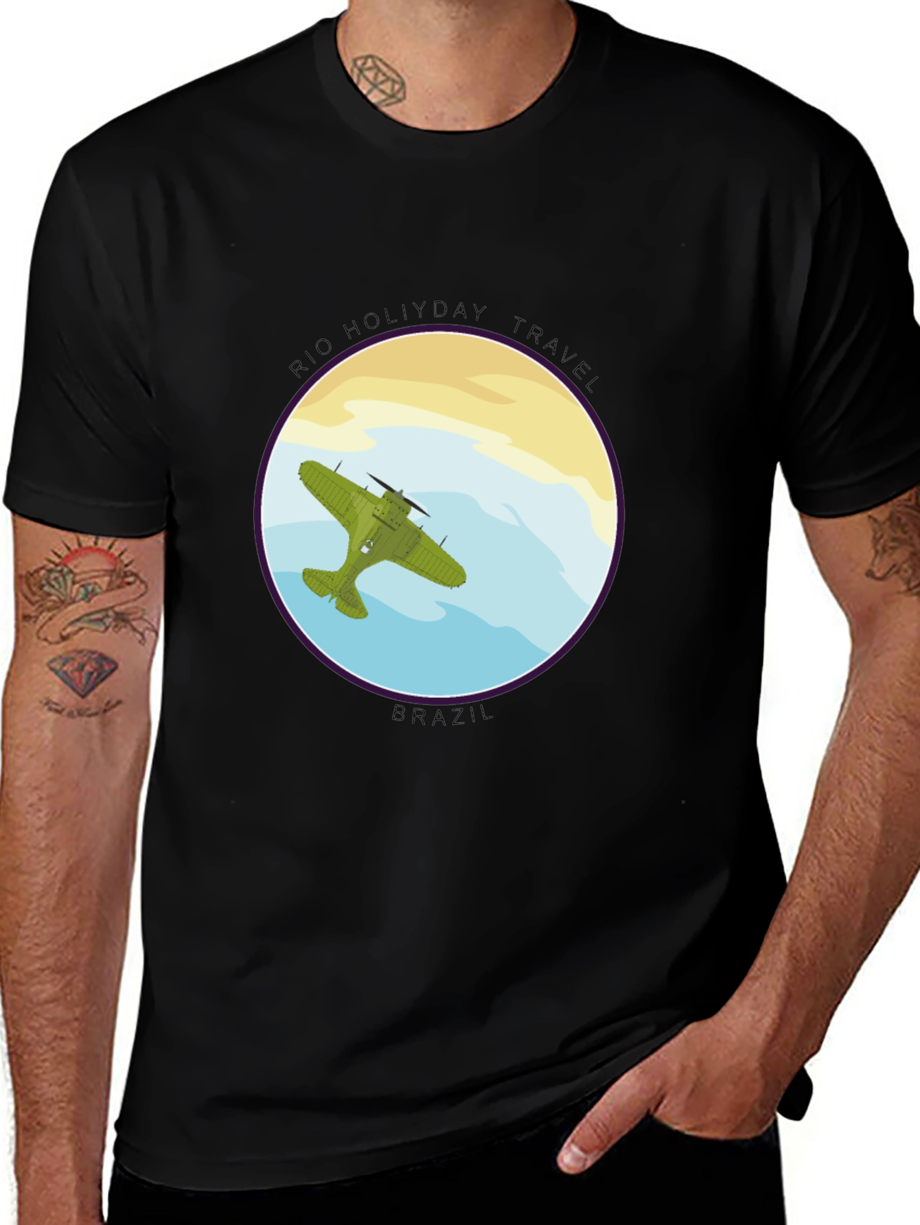 Variant 15 of Rio Holiday Travel Brazil T-Shirt