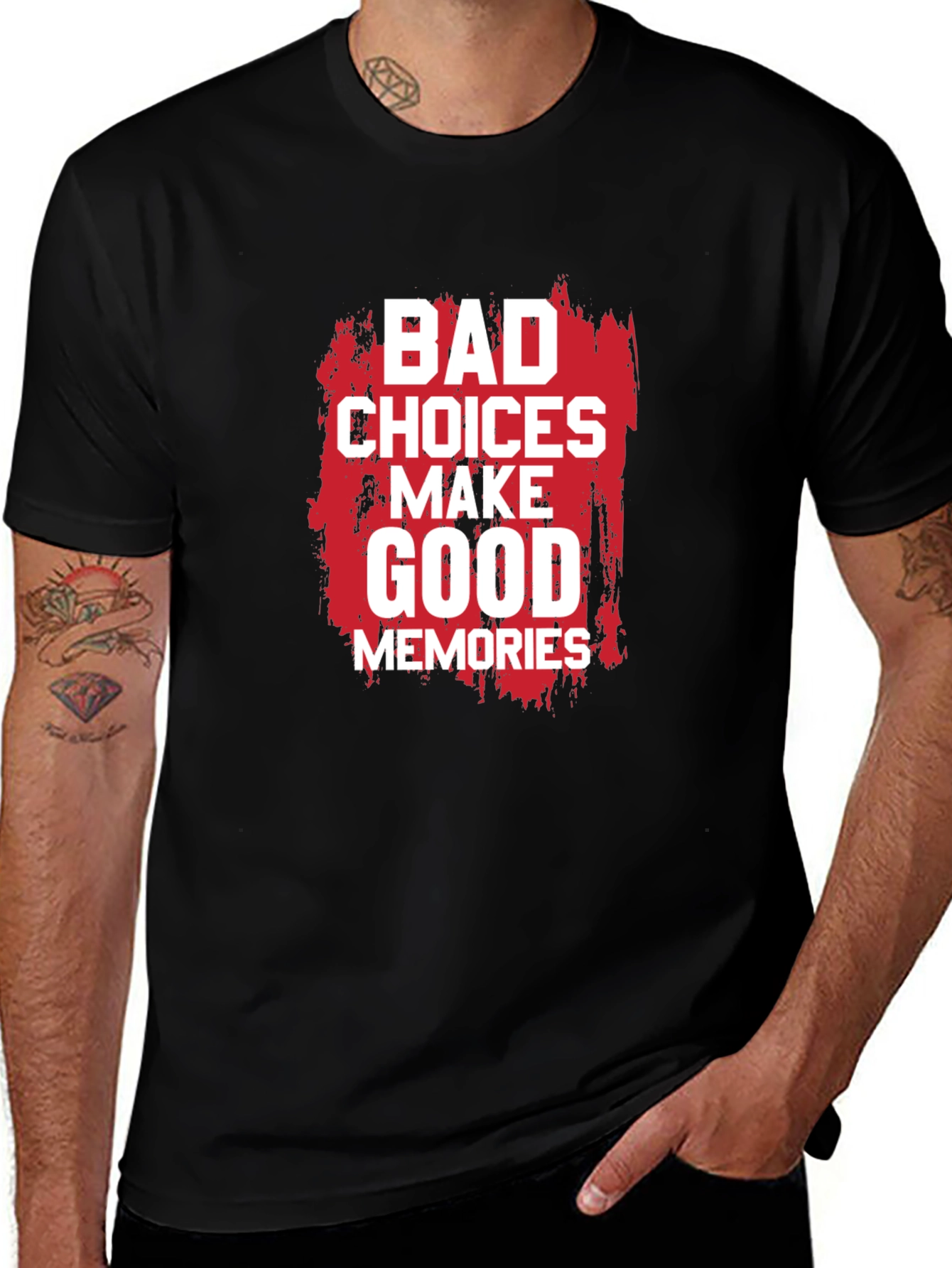 Variant 4 of Bad Choices Make Good Memories Graphic Tee