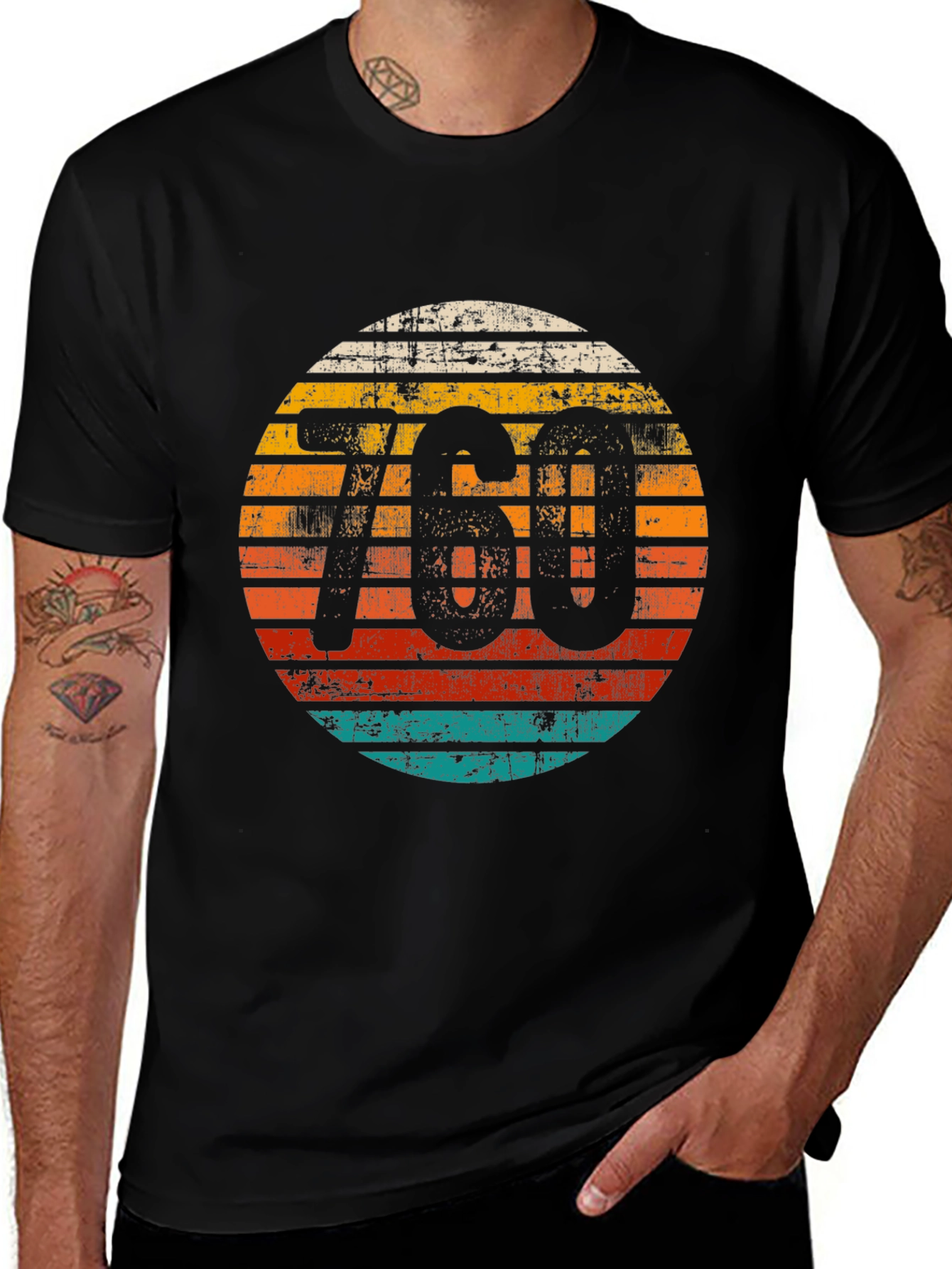 Variant 5 of Retro 760 Graphic T-Shirt - Vintage Style