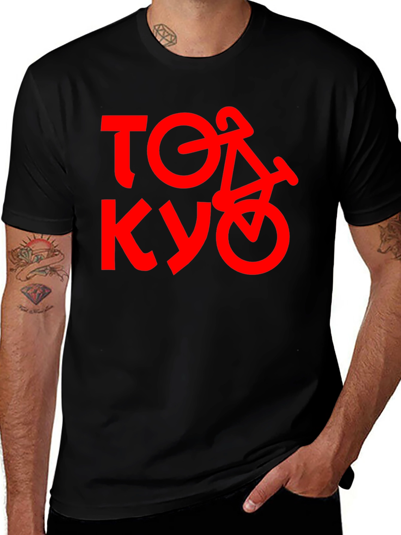Tokyo Bicycle Graphic Tee - Modern Stylish Design