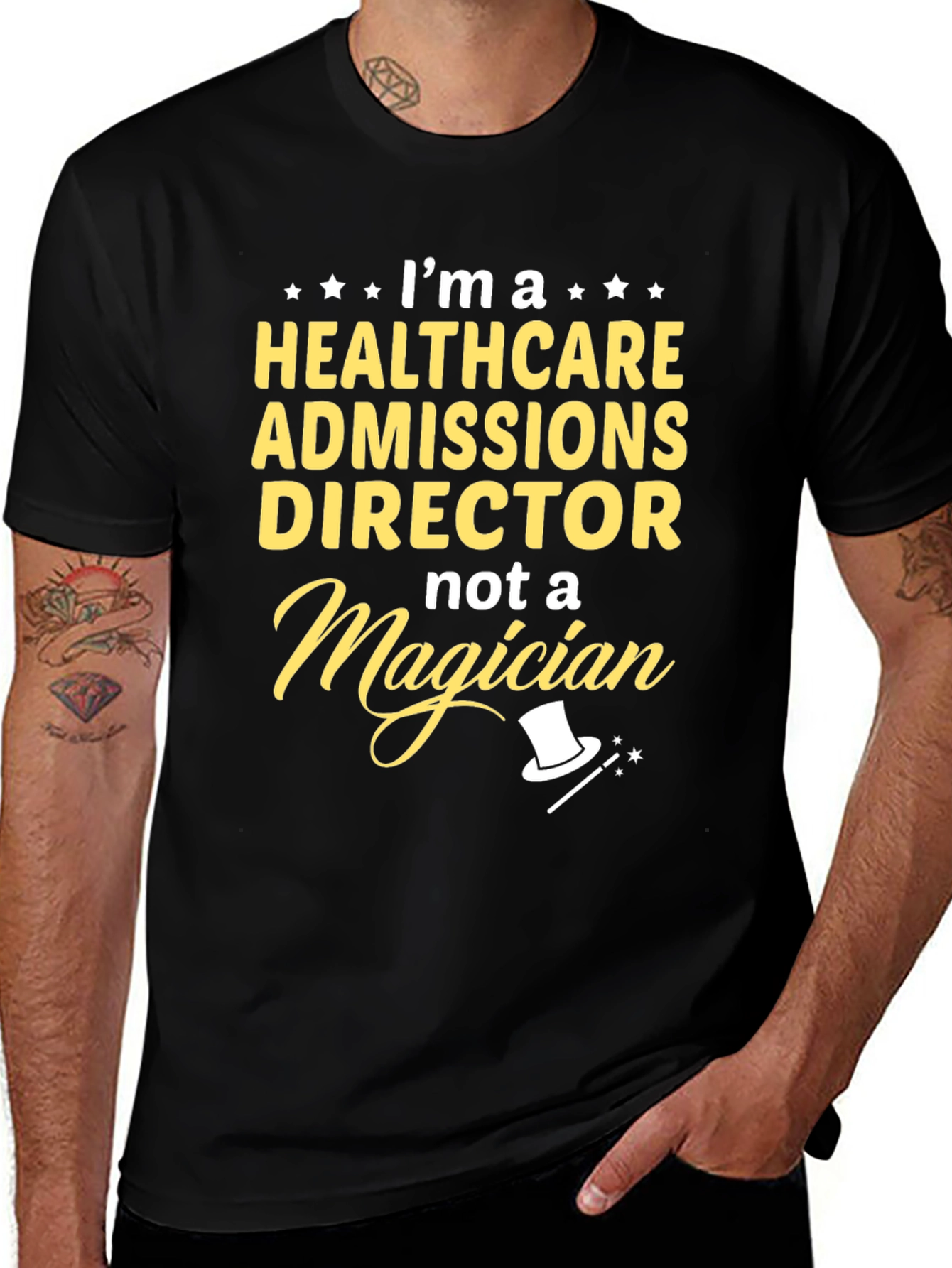 Variant 12 of Healthcare Admissions Director T-Shirt