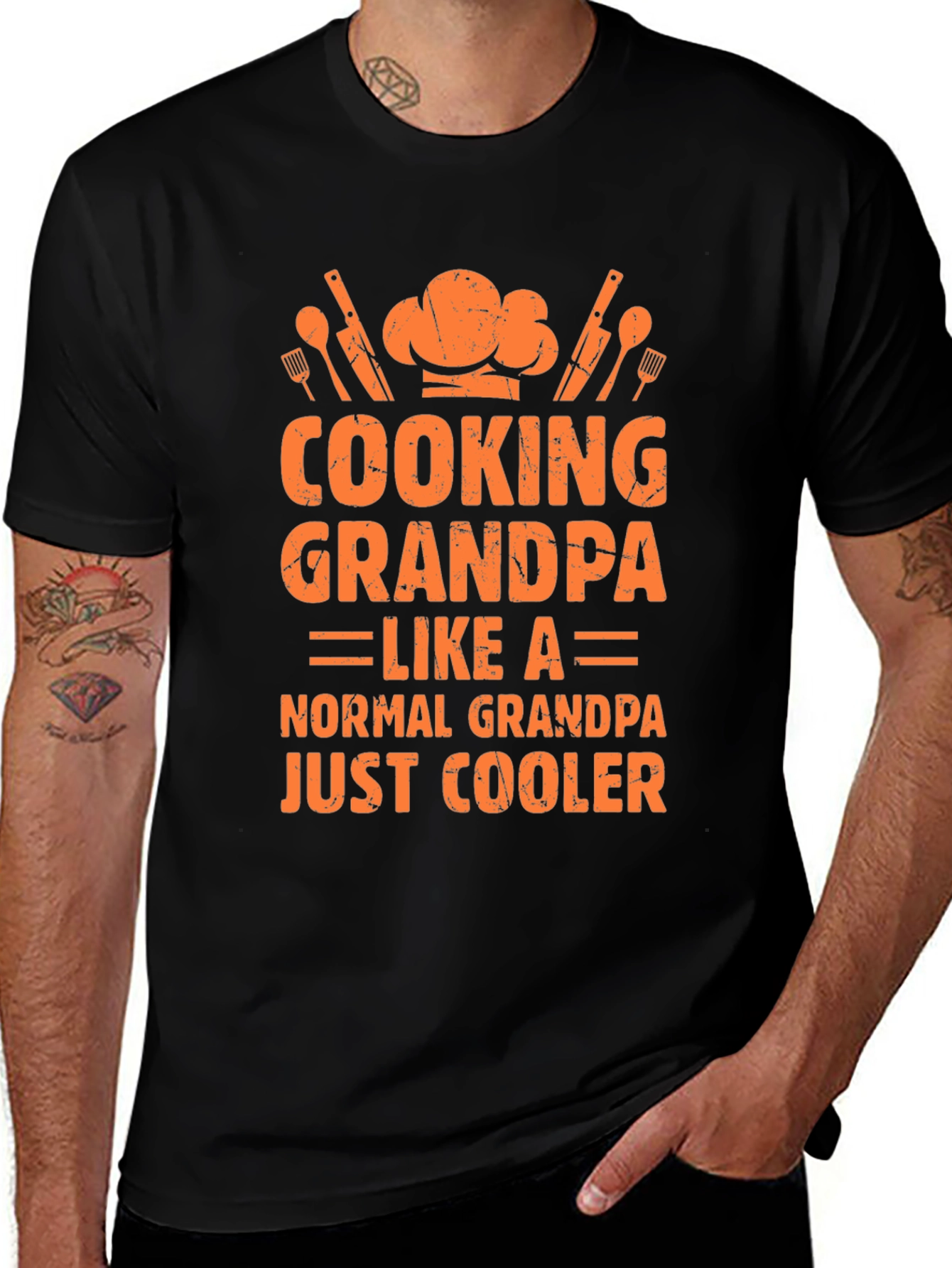 Variant 20 of Cool Cooking Grandpa T-Shirt