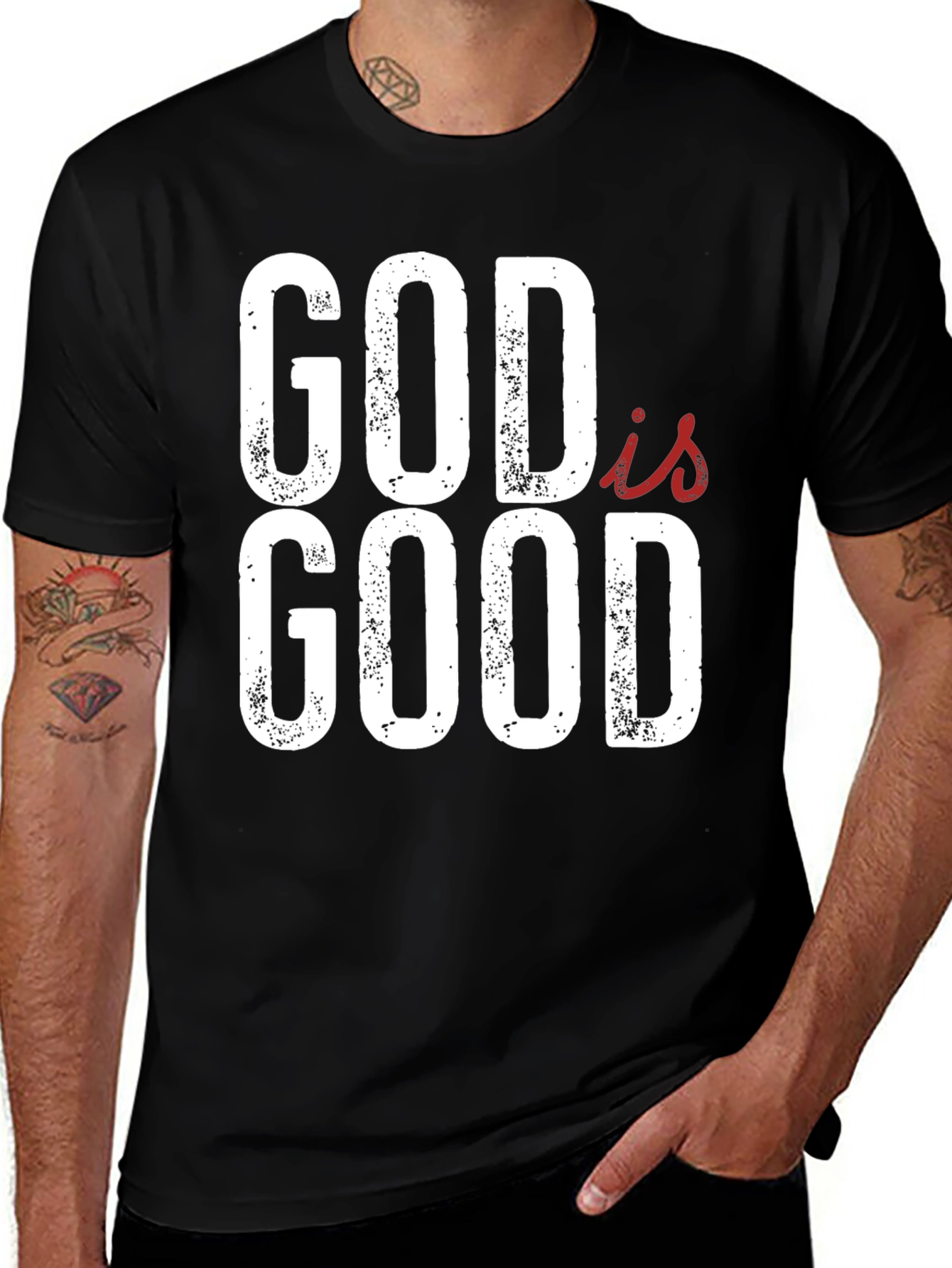 Variant 20 of God is Good T-Shirt - Religious Graphic Tee