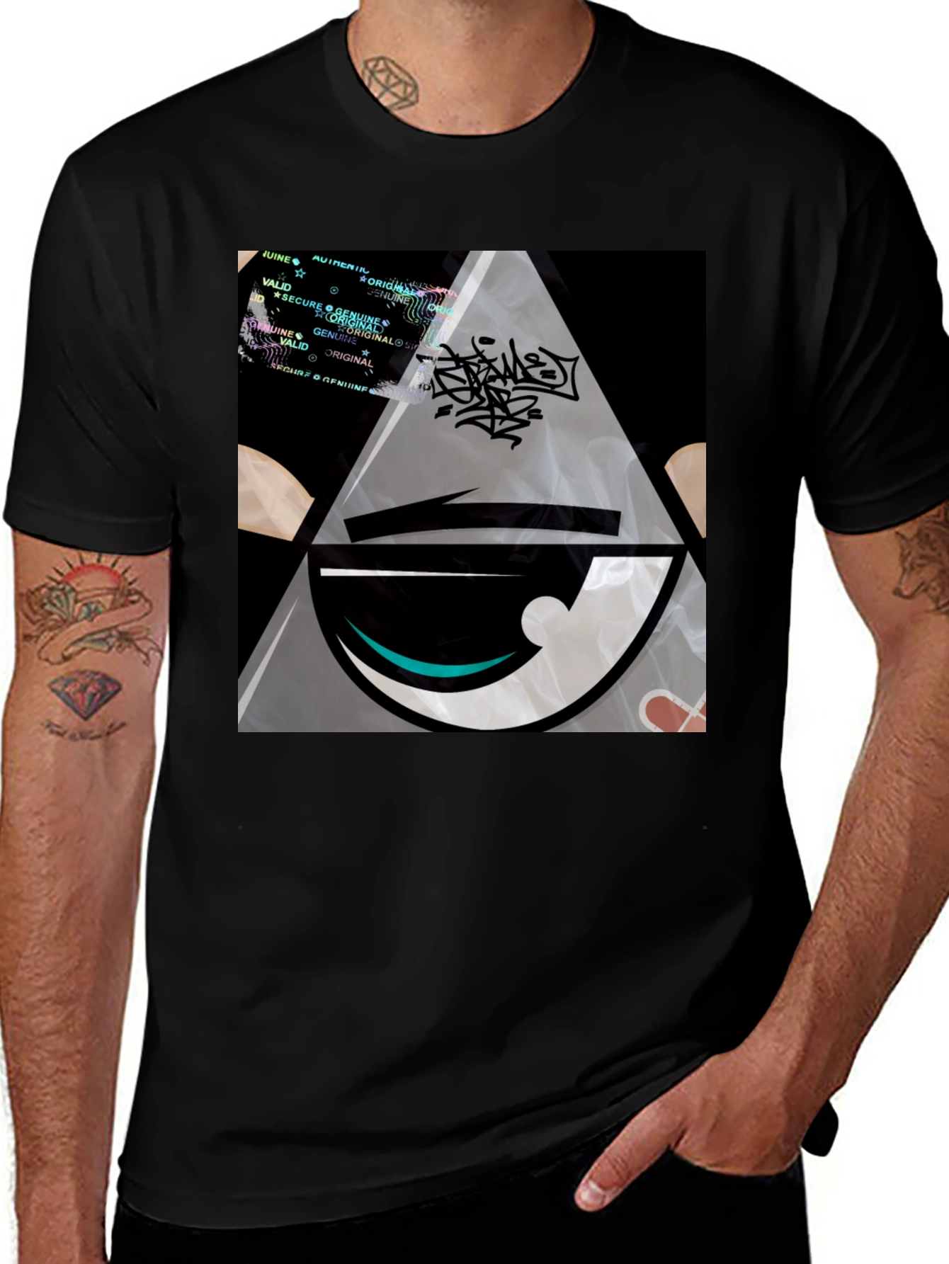 Variant 17 of Graphic Tee - All Seeing Eye Design