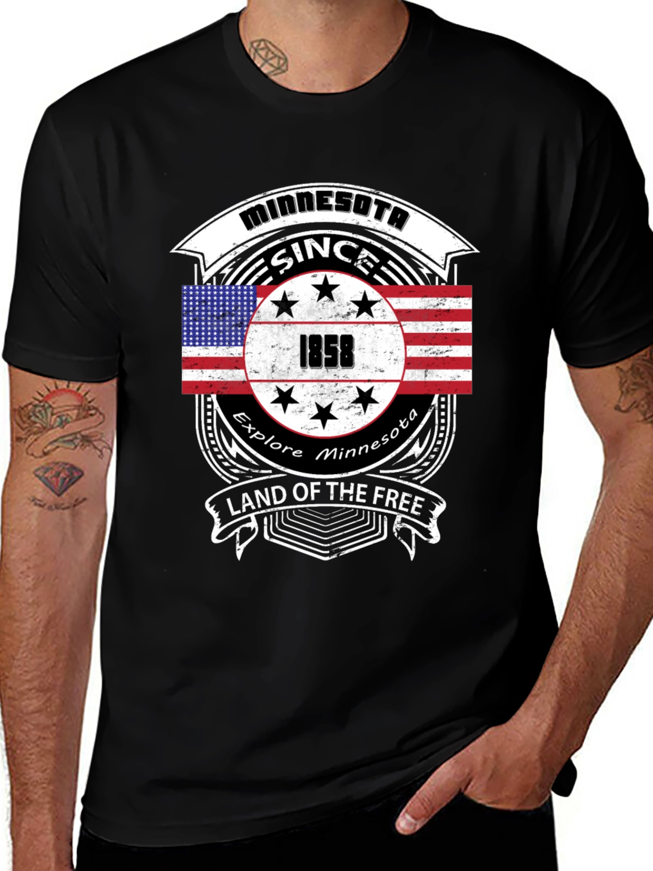 Minnesota Land of the Free T-Shirt