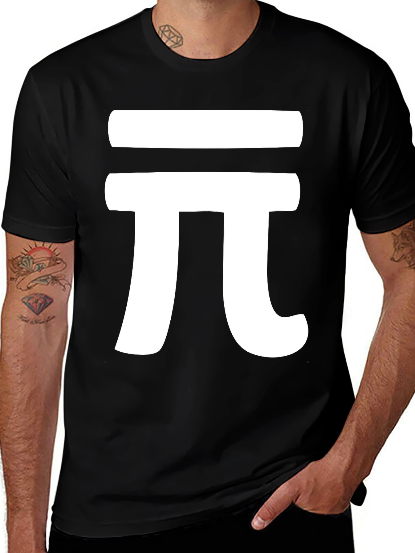 Math Symbol T-Shirt - Pi Design