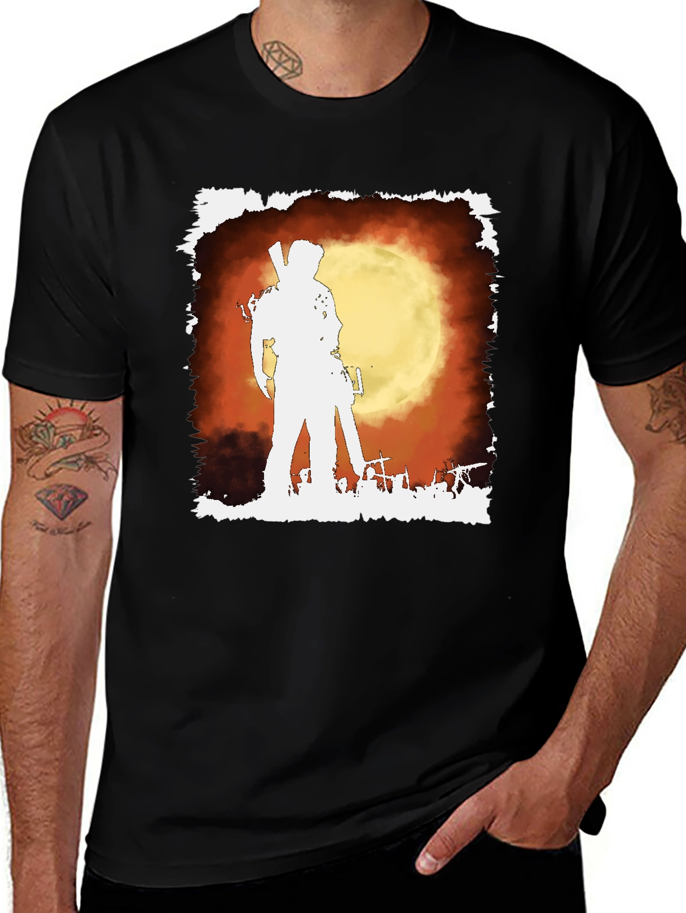 Evil Dead Ash T-Shirt - Groovy Horror Tee